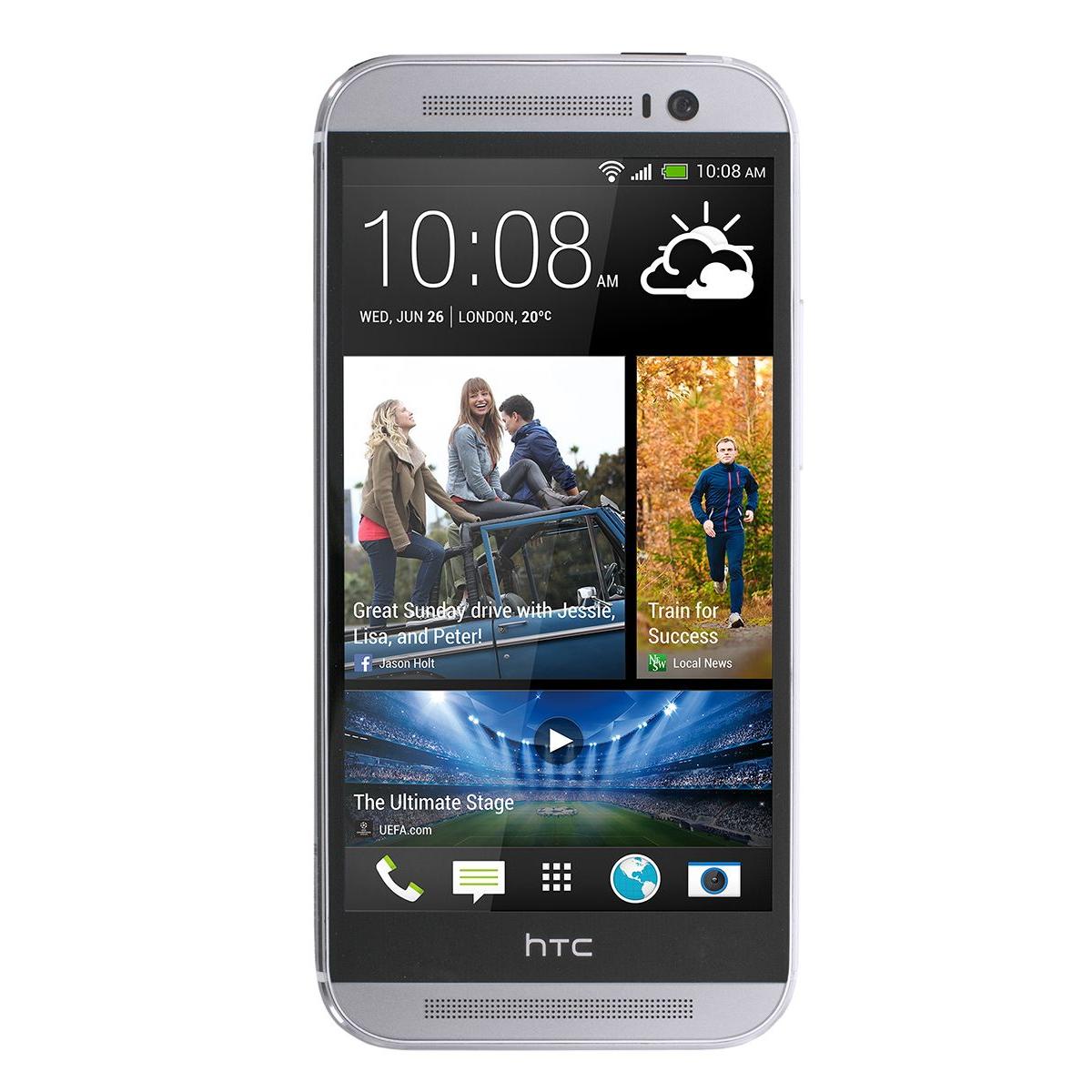 Купить Смартфон HTC ONE [M8] Серебристый, недорого в в интернет-магазине  Кибермолл с доставкой. Фото, отзывы, описания, характеристики Владивосток