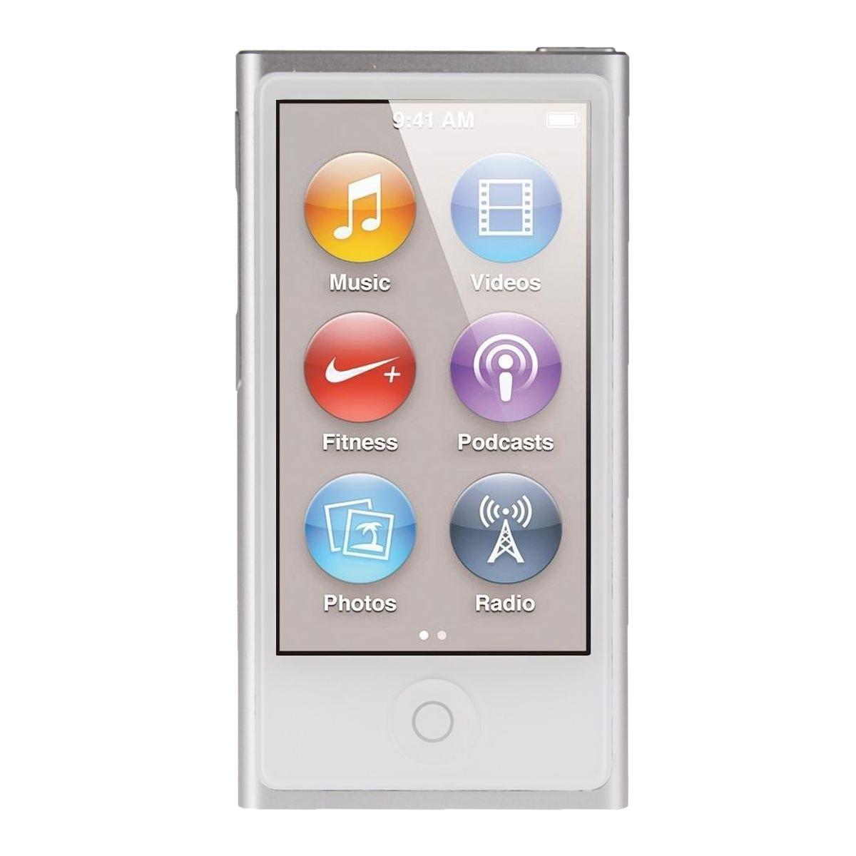 Купить MP3 плеер Apple iPod Nano 16Gb Серебристый, недорого в в  интернет-магазине Кибермолл с доставкой. Фото, отзывы, описания,  характеристики Владивосток