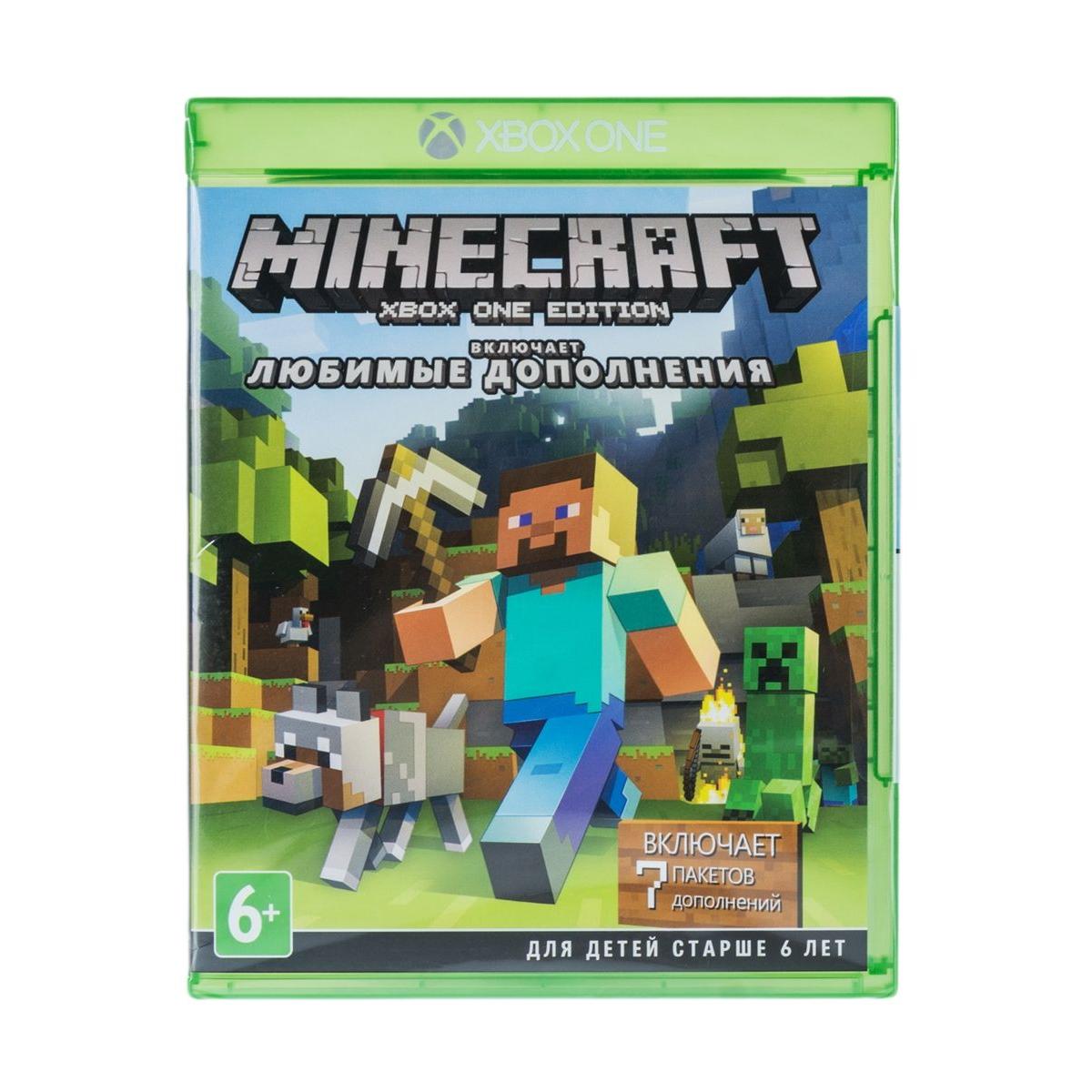 Купить Игра Xbox One Minecraft Favorites Pack, недорого в в  интернет-магазине Кибермолл с доставкой. Фото, отзывы, описания,  характеристики Владивосток