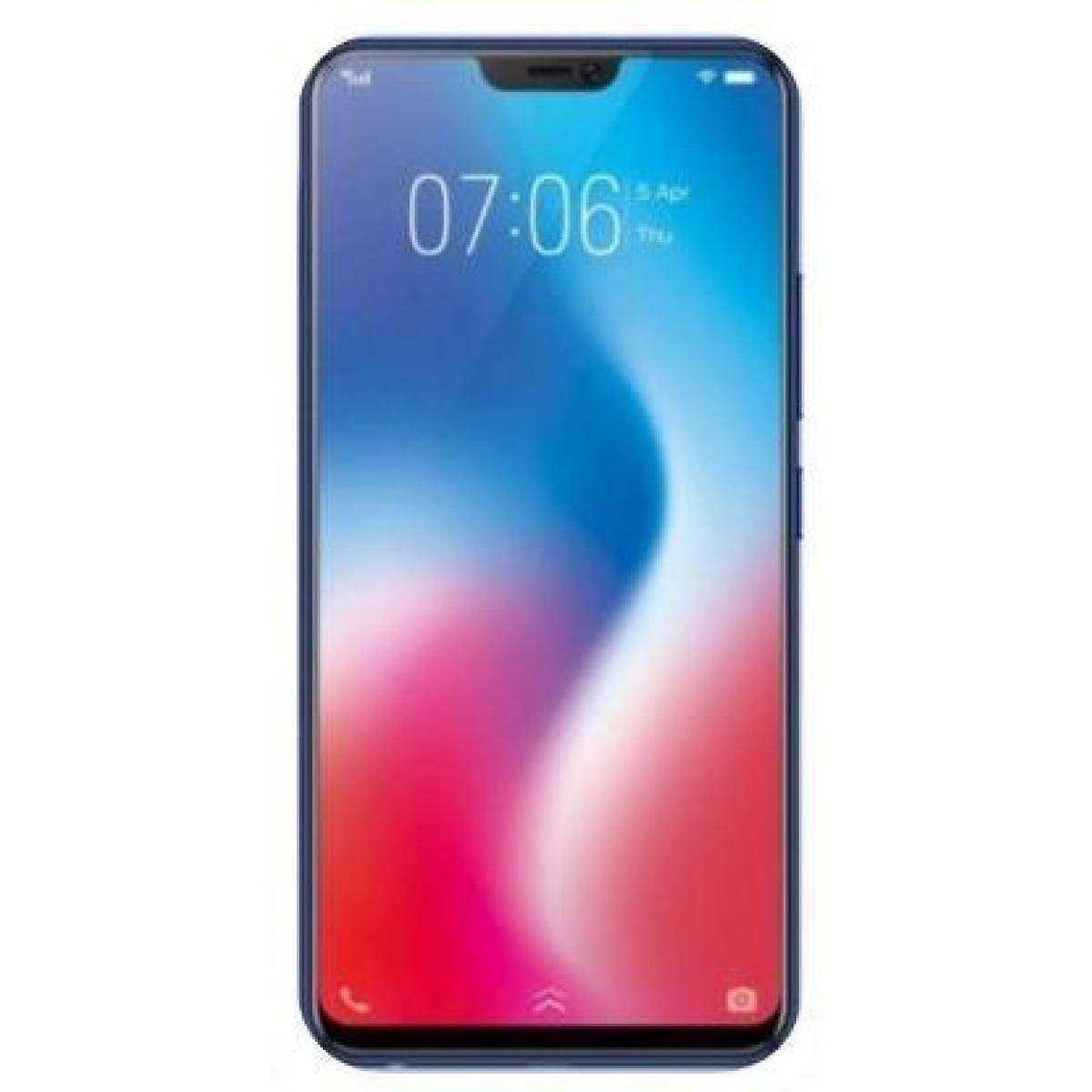 Купить Смартфон Vivo V9 64Gb Blue Синий, недорого в в интернет-магазине  Кибермолл с доставкой. Фото, отзывы, описания, характеристики Владивосток