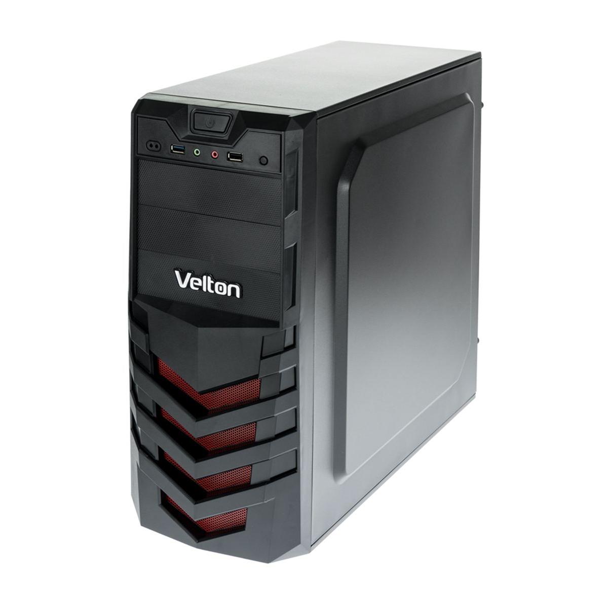 Купить Корпус компьютера Velton 8806A-D ATX 550W Чёрный, недорого в в  интернет-магазине Кибермолл с доставкой. Фото, отзывы, описания,  характеристики Владивосток