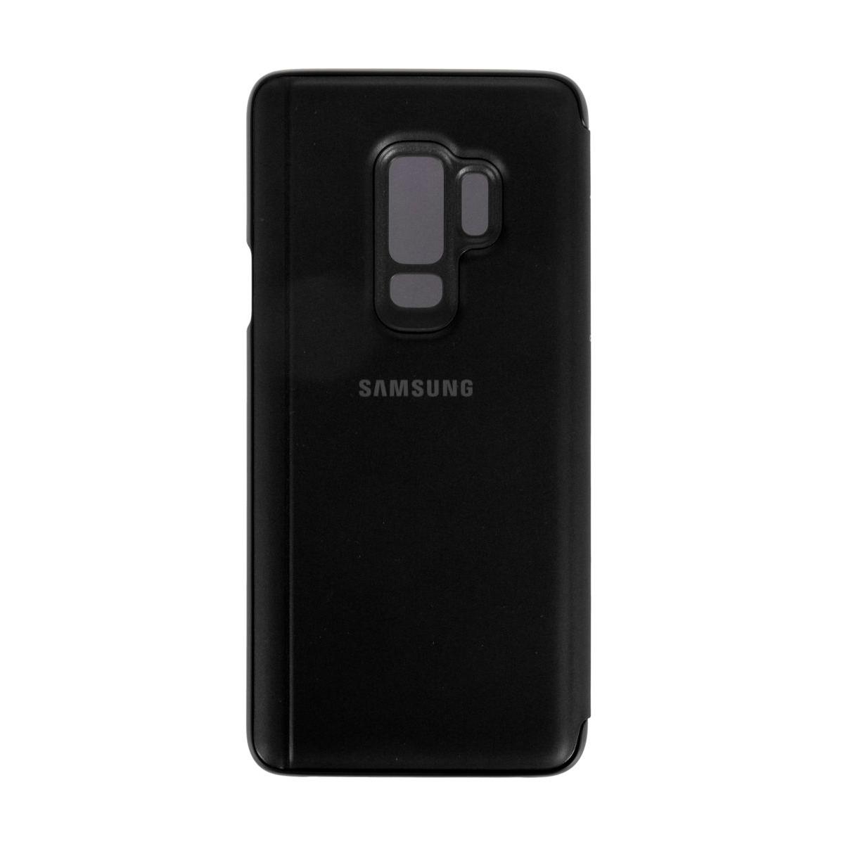 Купить Чехол Samsung Galaxy S9+ Clear View Чёрный, недорого в в  интернет-магазине Кибермолл с доставкой. Фото, отзывы, описания,  характеристики Владивосток