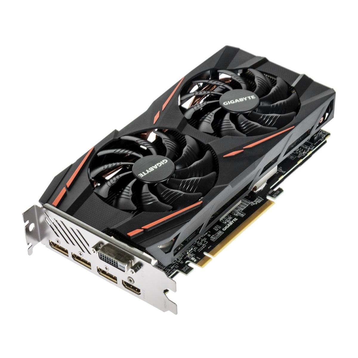 Купить Видеокарта ATI Radeon Gigabyte GV-RX 580 GAMING-8GD Чёрный, недорого  в в интернет-магазине Кибермолл с доставкой. Фото, отзывы, описания,  характеристики Владивосток