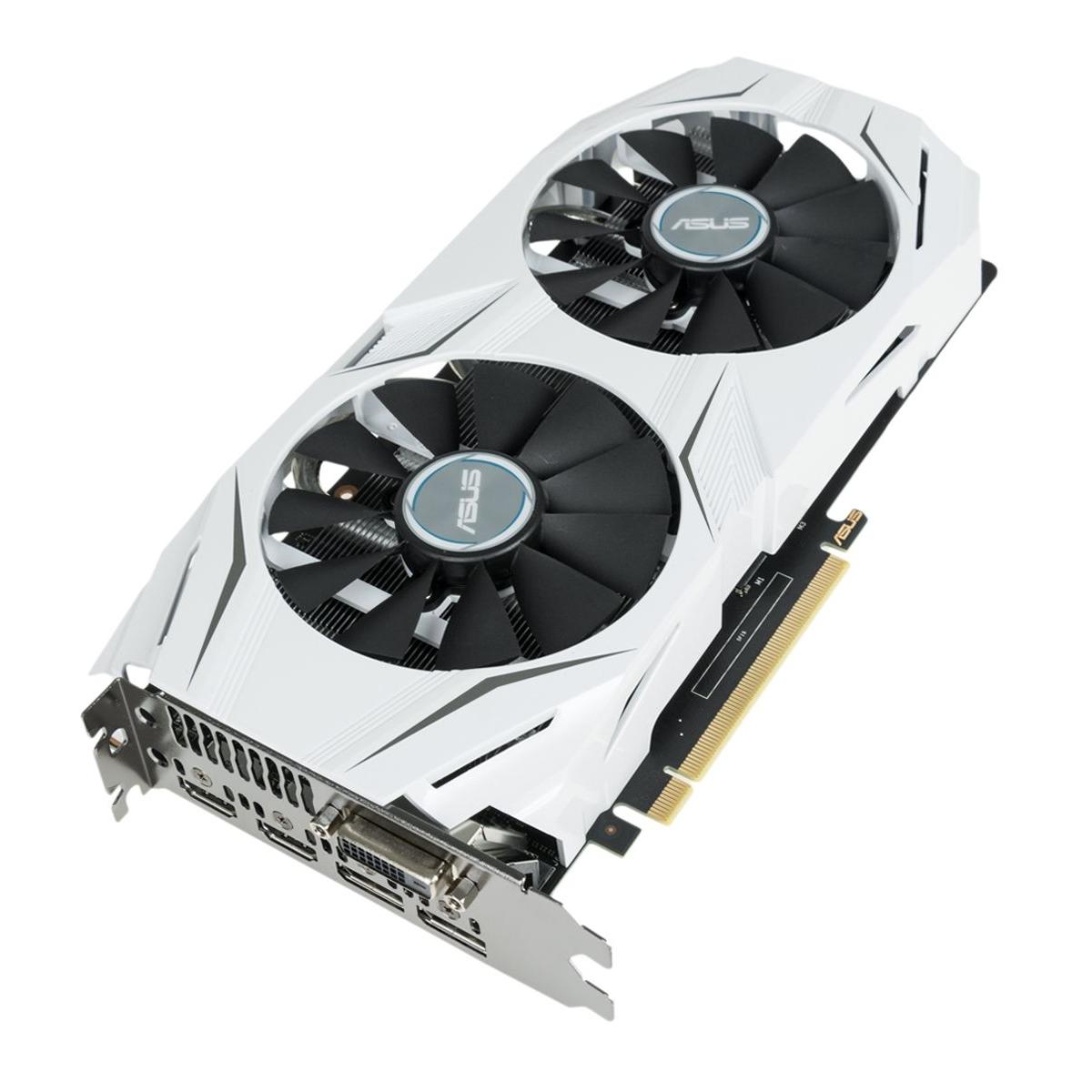 Купить Видеокарта NV GeForce Asus GTX1060 6Gb DUAL-GTX1060-O6G Белый,  недорого в в интернет-магазине Кибермолл с доставкой. Фото, отзывы,  описания, характеристики Владивосток