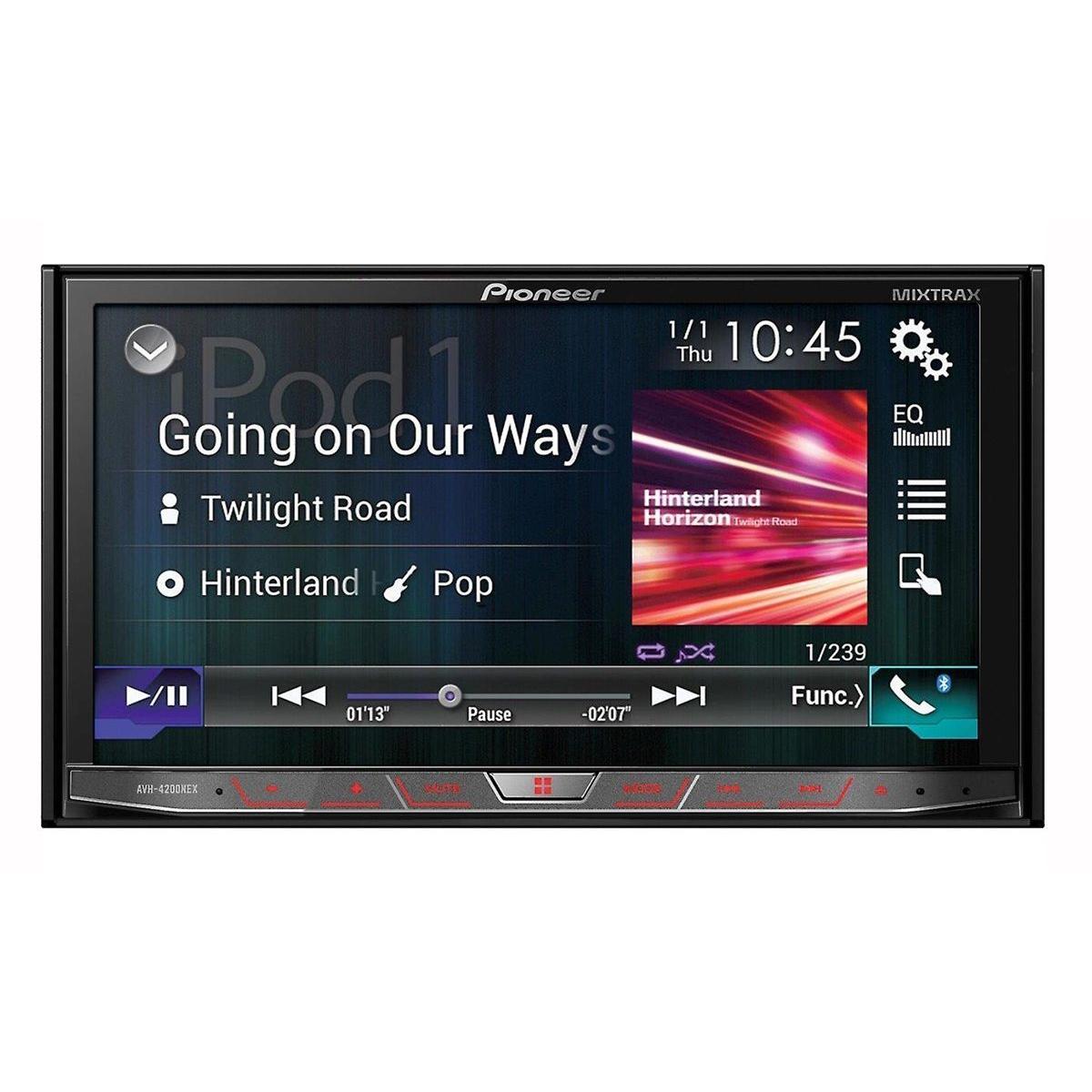 Купить Автомагнитола 2 DIN Pioneer AVH-X8800BT Чёрный, недорого в в  интернет-магазине Кибермолл с доставкой. Фото, отзывы, описания,  характеристики Владивосток