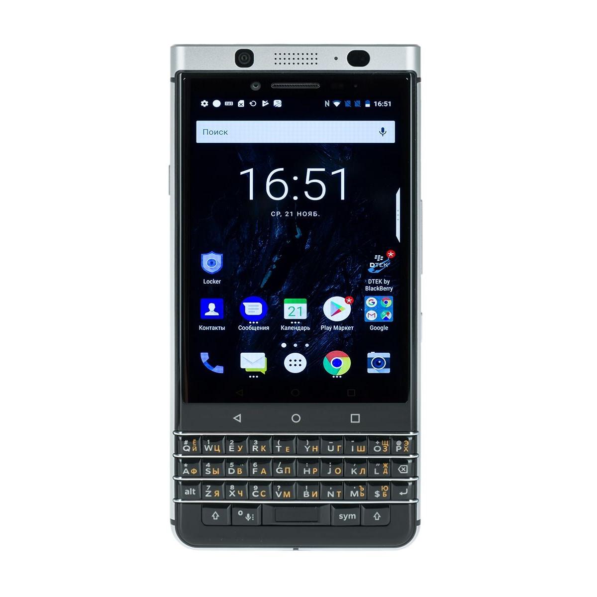 Купить Смартфон Blackberry KeyOne Silver Серый, недорого в в  интернет-магазине Кибермолл с доставкой. Фото, отзывы, описания,  характеристики Владивосток