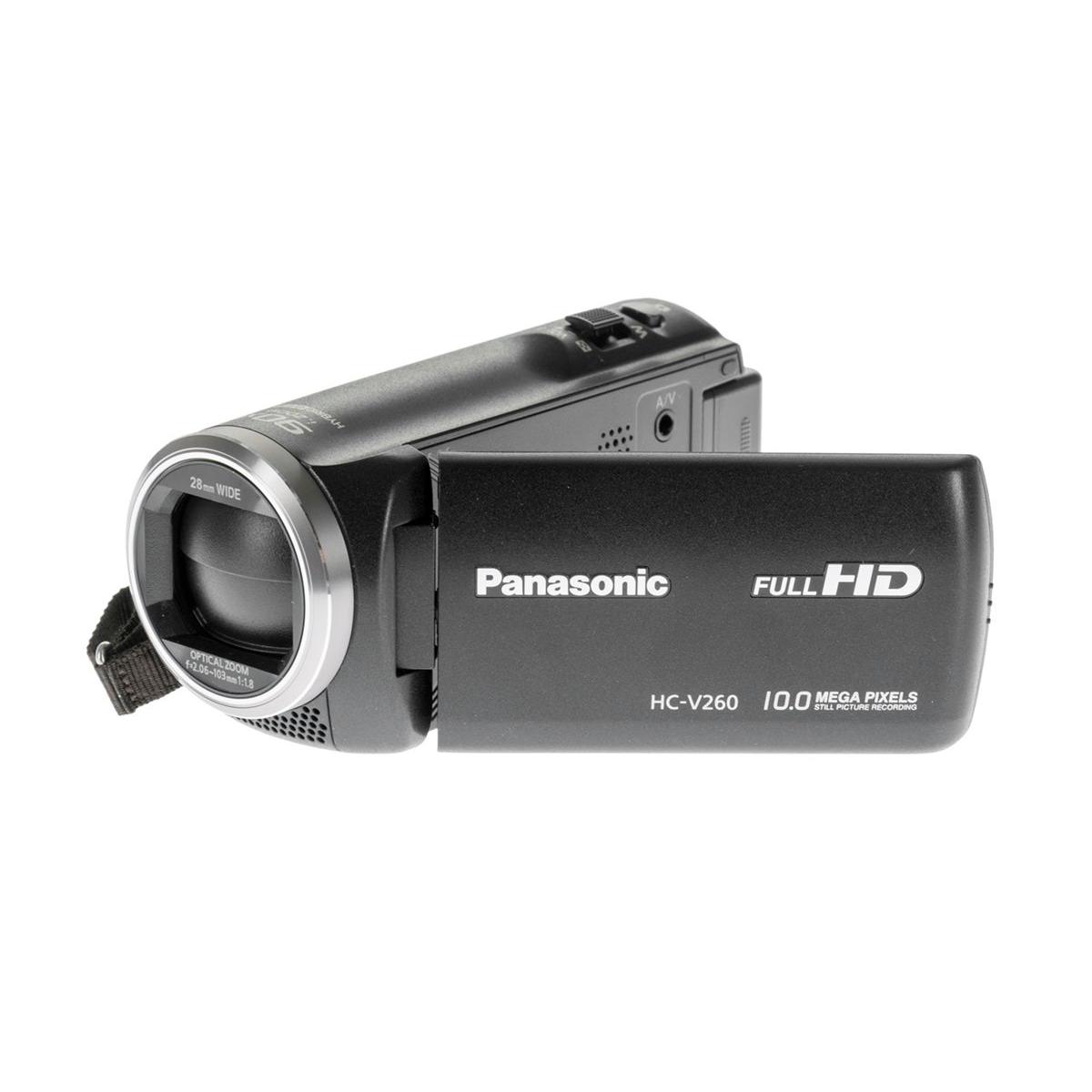 Купить Видеокамера FHD Panasonic HC-V260EE-K Чёрный, недорого в в  интернет-магазине Кибермолл с доставкой. Фото, отзывы, описания,  характеристики Владивосток