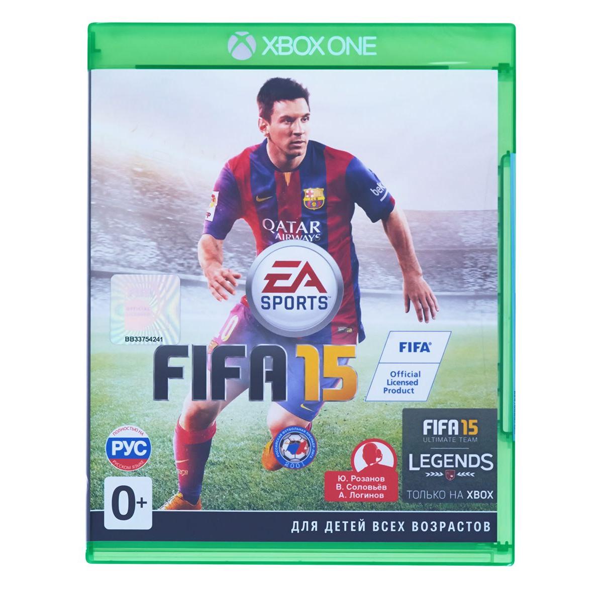 Купить Игра Xbox One FIFA 15, недорого в в интернет-магазине Кибермолл с  доставкой. Фото, отзывы, описания, характеристики Владивосток