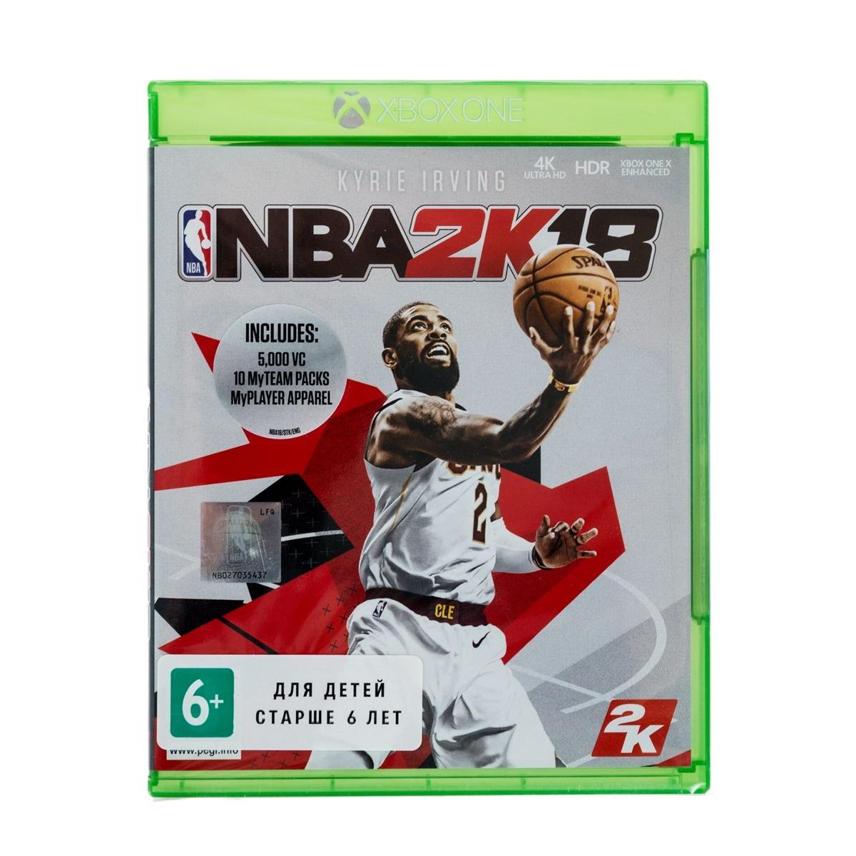 Купить Игра для Xbox One NBA 2K18, недорого в в интернет-магазине Кибермолл  с доставкой. Фото, отзывы, описания, характеристики Владивосток