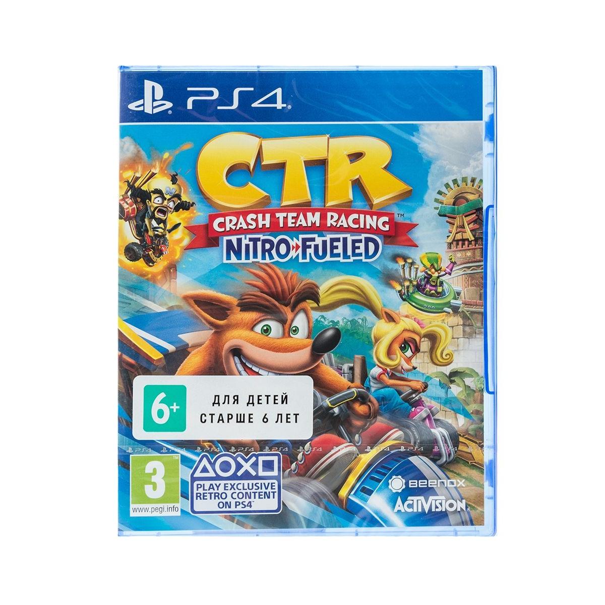 Купить Игра для PS4 Crash Team Racing Nitro-Fueled, недорого в в интернет-магазине  Кибермолл с доставкой. Фото, отзывы, описания, характеристики Владивосток