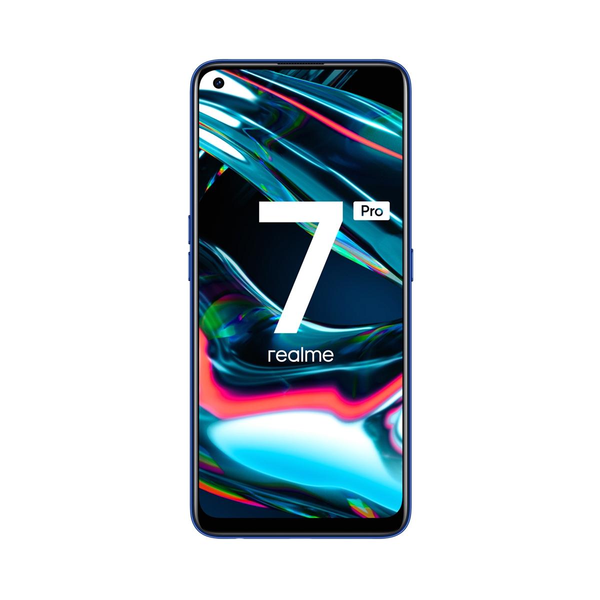 Купить Смартфон Realme 7 Pro Синий, недорого в в интернет-магазине  Кибермолл с доставкой. Фото, отзывы, описания, характеристики Владивосток