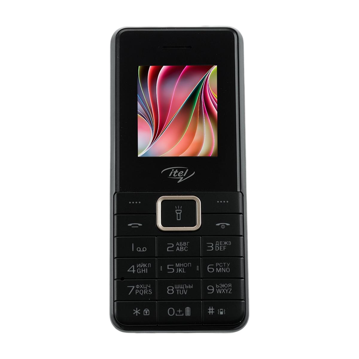 Купить Телефон мобильный Itel it5606 Elegant Black Чёрный, недорого в в  интернет-магазине Кибермолл с доставкой. Фото, отзывы, описания,  характеристики Владивосток