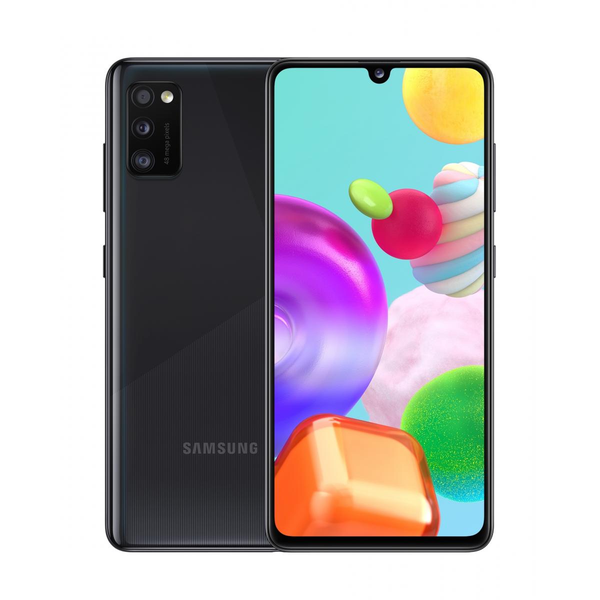 Купить Смартфон Samsung Galaxy A41 SM-A415FZKMSER Чёрный, недорого в в  интернет-магазине Кибермолл с доставкой. Фото, отзывы, описания,  характеристики Владивосток