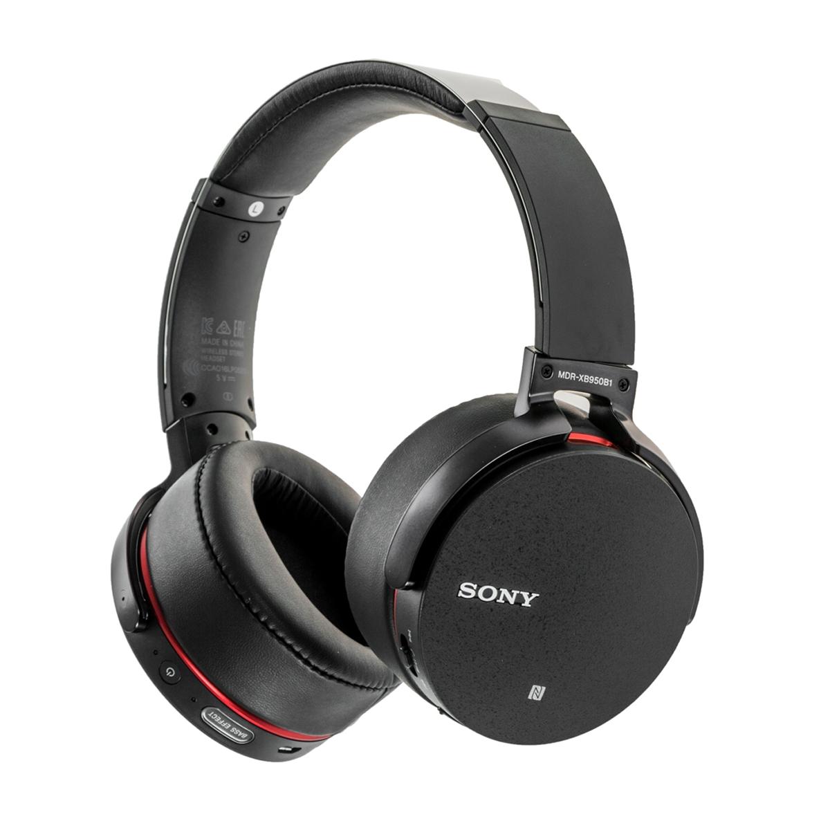 Купить Наушники беспроводные Sony MDR-XB950B1 Чёрный, недорого в в  интернет-магазине Кибермолл с доставкой. Фото, отзывы, описания,  характеристики Владивосток