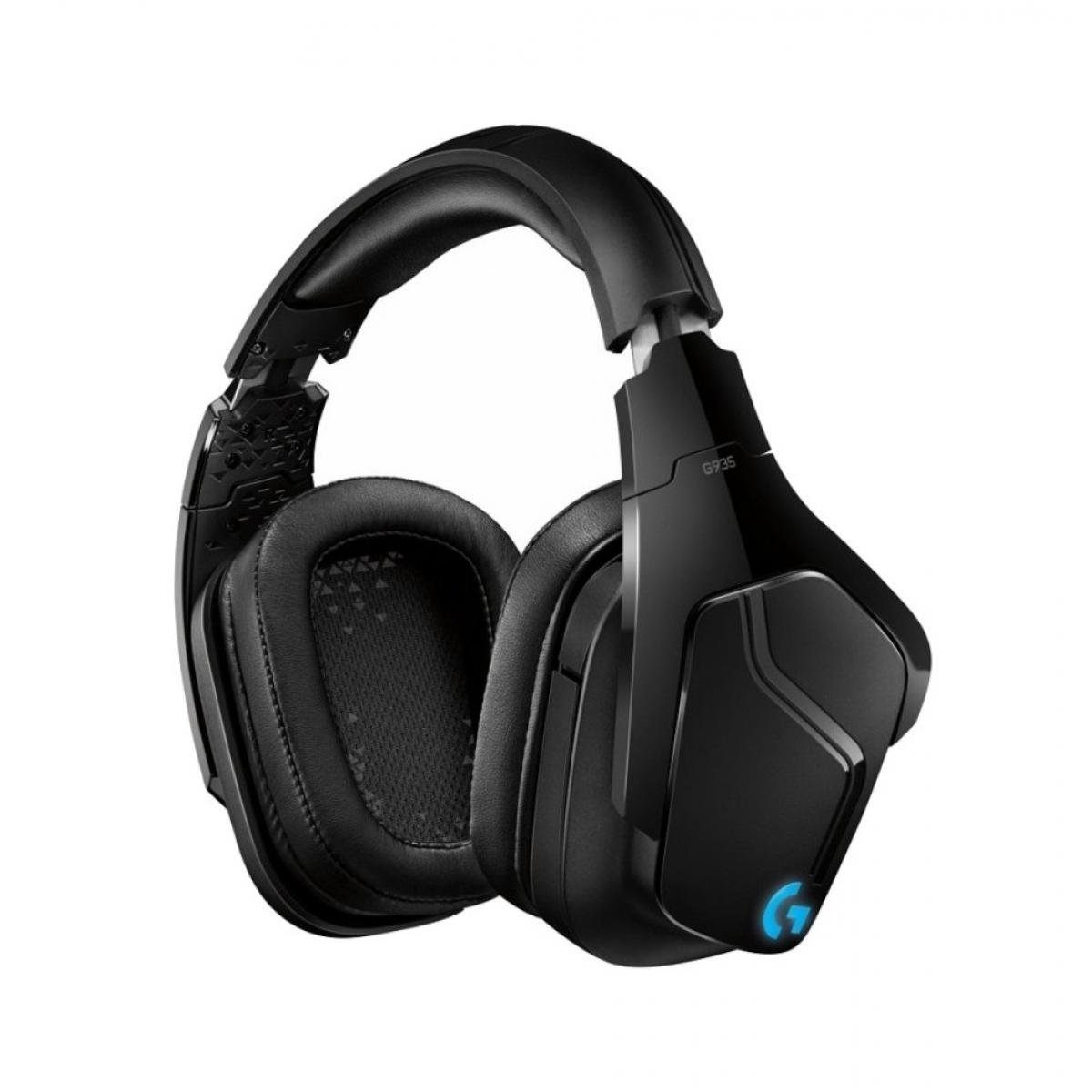 Купить Наушники игровые Logitech G935 Wireless 7.1 Чёрный, недорого в в  интернет-магазине Кибермолл с доставкой. Фото, отзывы, описания,  характеристики Владивосток