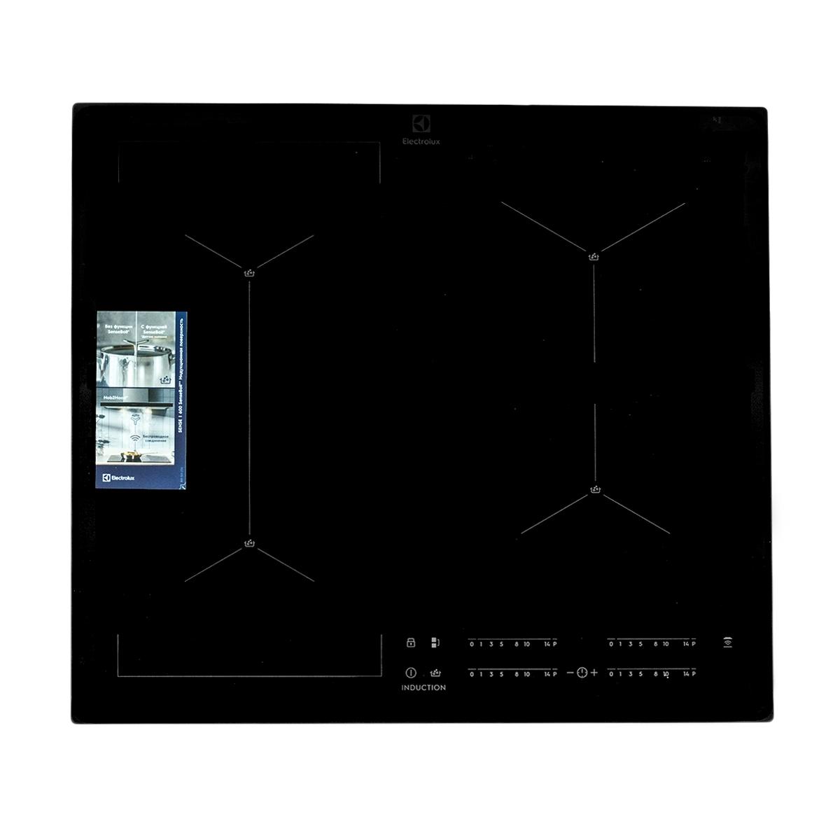 Купить Панель варочная Electrolux IPES6451KF Чёрный, недорого в в  интернет-магазине Кибермолл с доставкой. Фото, отзывы, описания,  характеристики Владивосток