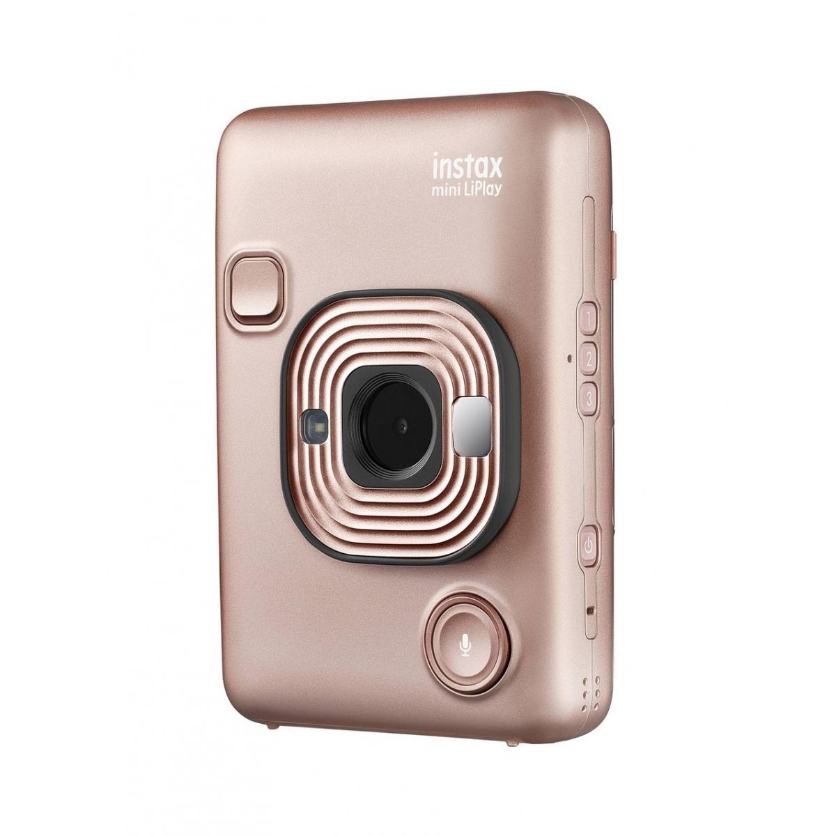 Купить Фотоаппарат моментальной печати Fujifilm INSTAX LIPLAY BLUSH GOLD EX D Золотой, недорого в в интернет-магазине Кибермолл с доставкой. Фото, отзывы, описания, характеристики Владивосток