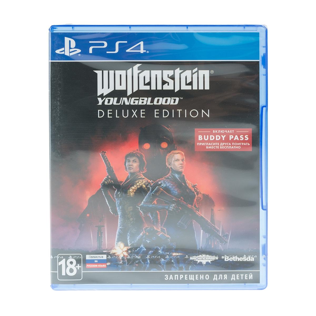 Купить Игра для PS4 Wolfenstein: Youngblood. Deluxe Edition, недорого в в  интернет-магазине Кибермолл с доставкой. Фото, отзывы, описания,  характеристики Владивосток