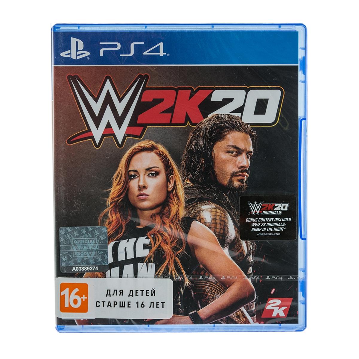 Купить Игра для PS4 WWE 2K20, недорого в в интернет-магазине Кибермолл с  доставкой. Фото, отзывы, описания, характеристики Владивосток