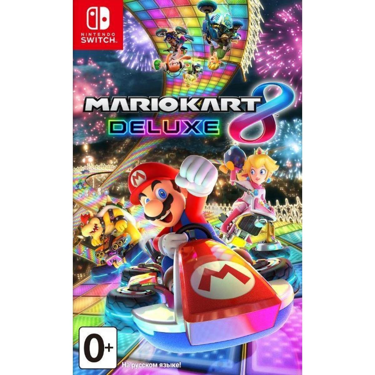 Купить Игра для Nintendo Switch Mario Kart 8 Deluxe, недорого в в  интернет-магазине Кибермолл с доставкой. Фото, отзывы, описания,  характеристики Владивосток