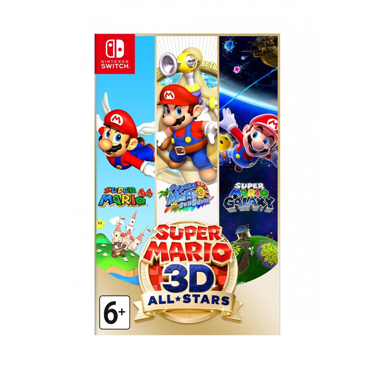 Купить Игра для Nintendo Switch Super Mario 3D All-Stars, недорого в в  интернет-магазине Кибермолл с доставкой. Фото, отзывы, описания,  характеристики Владивосток