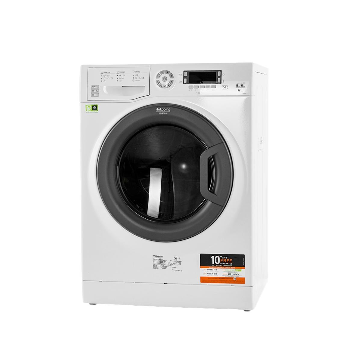 Купить Стирально-сушильная машина Hotpoint-Ariston FDD 9640B Белый,  недорого в в интернет-магазине Кибермолл с доставкой. Фото, отзывы,  описания, характеристики Владивосток