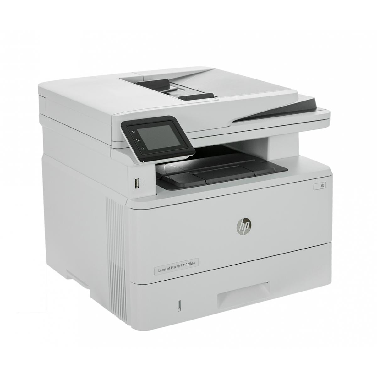 Купить МФУ Лазерное HP LaserJet Pro M428dw Белый, недорого в в  интернет-магазине Кибермолл с доставкой. Фото, отзывы, описания,  характеристики Владивосток