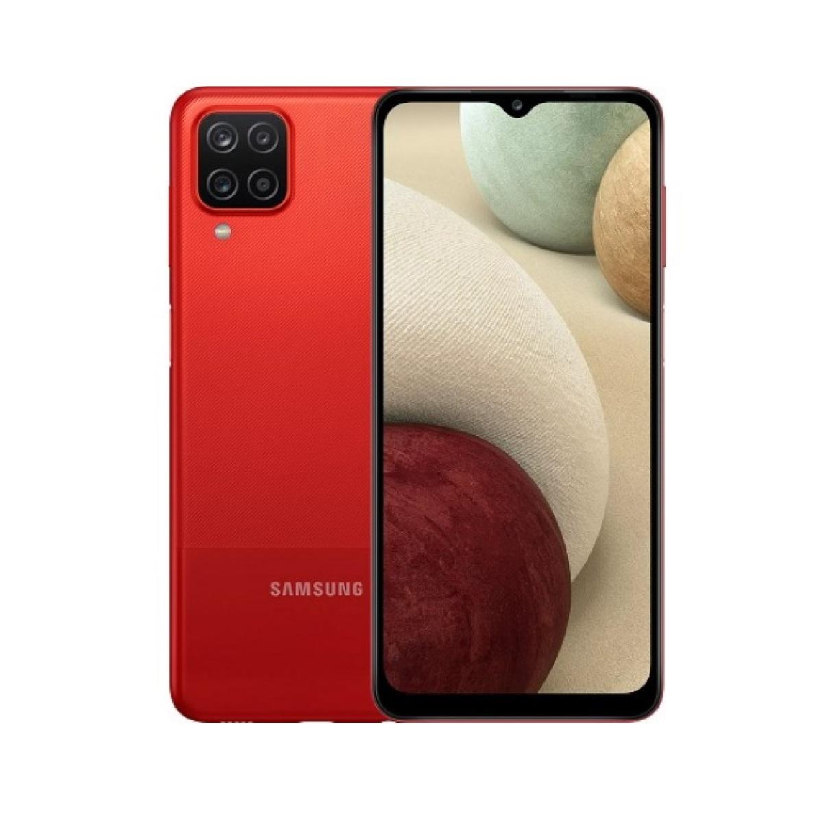 Купить Смартфон Samsung Galaxy A12 4Gb/64GB SM-A127FZRVSER Красный,  недорого в в интернет-магазине Кибермолл с доставкой. Фото, отзывы,  описания, характеристики Владивосток