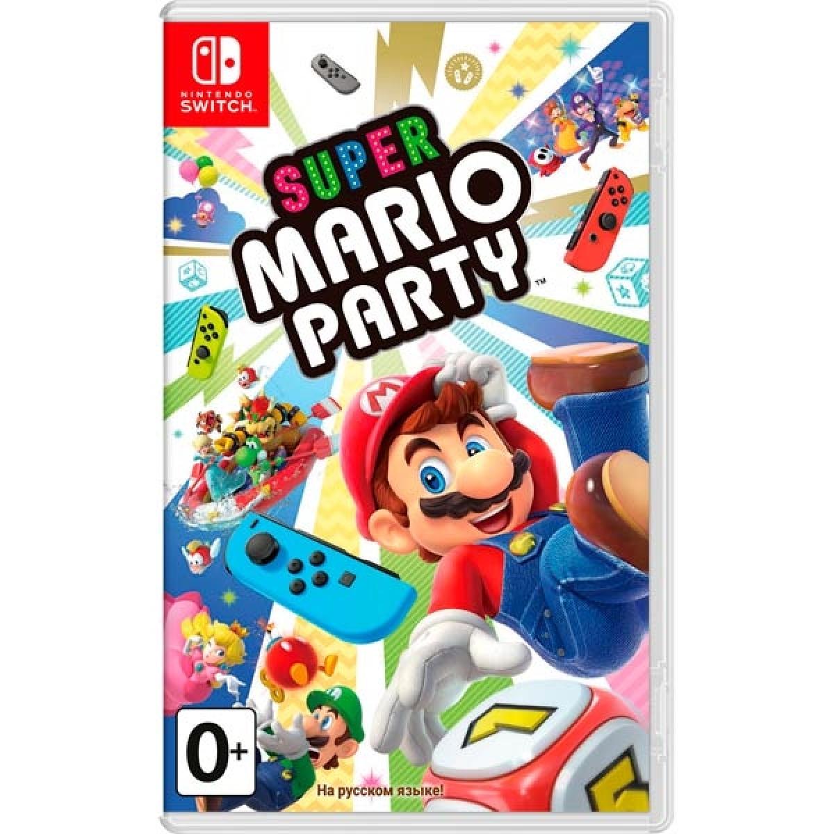 Купить Игра для Nintendo Switch Super Mario Party, недорого в в интернет- магазине Кибермолл с доставкой. Фото, отзывы, описания, характеристики  Владивосток