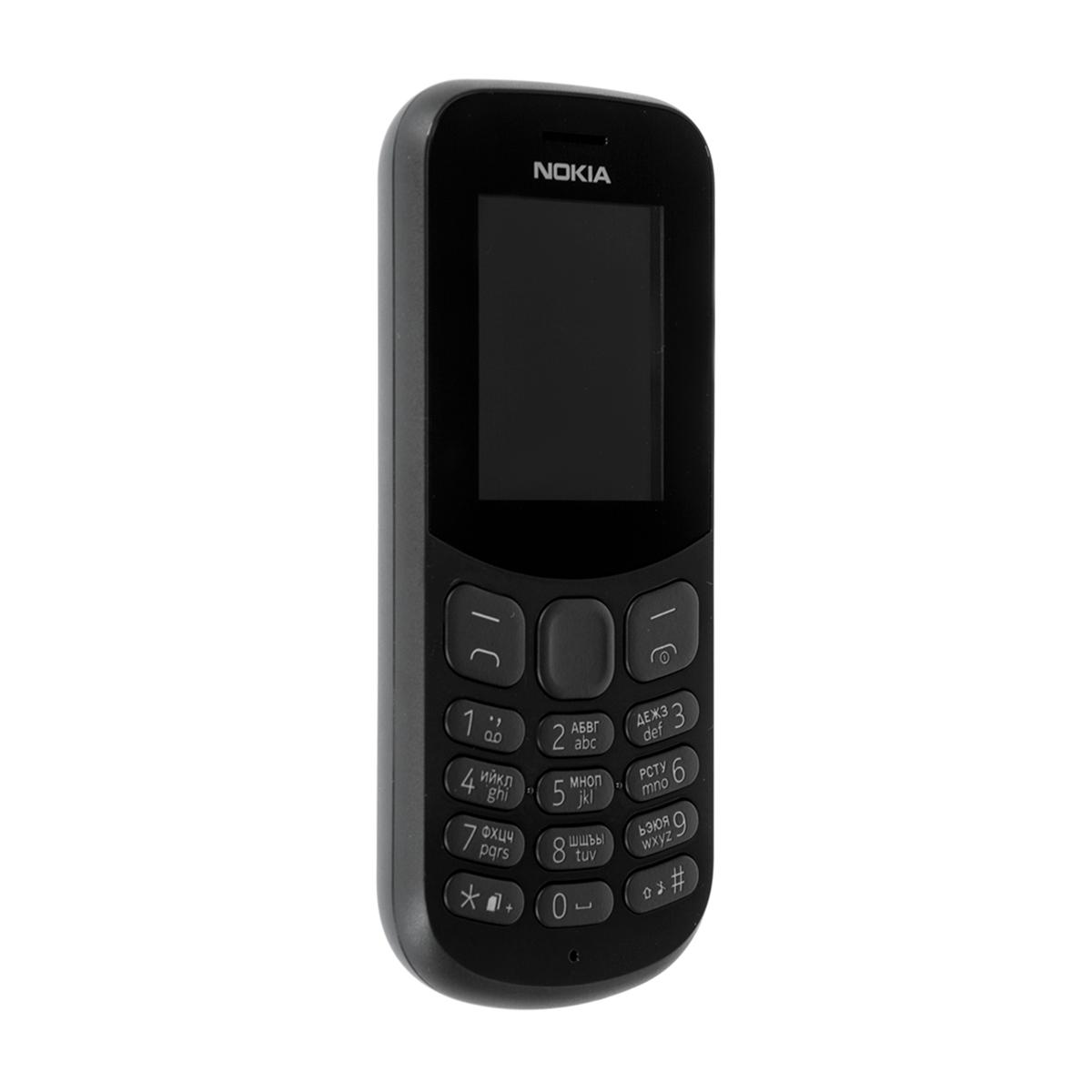 Купить Телефон мобильный Nokia 130 Dual Sim Чёрный, недорого в в  интернет-магазине Кибермолл с доставкой. Фото, отзывы, описания,  характеристики Владивосток