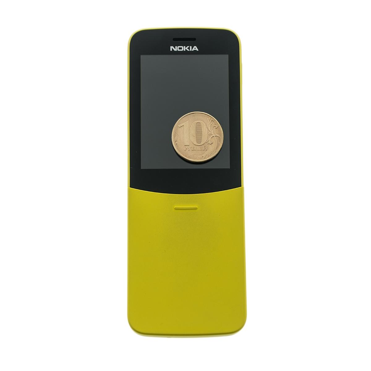 Купить Телефон мобильный Nokia 8110 Жёлтый, недорого в в интернет-магазине  Кибермолл с доставкой. Фото, отзывы, описания, характеристики Владивосток