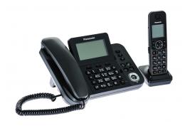Купить Радиотелефон Panasonic KX-TGF310RUM Чёрный, недорого в в ...