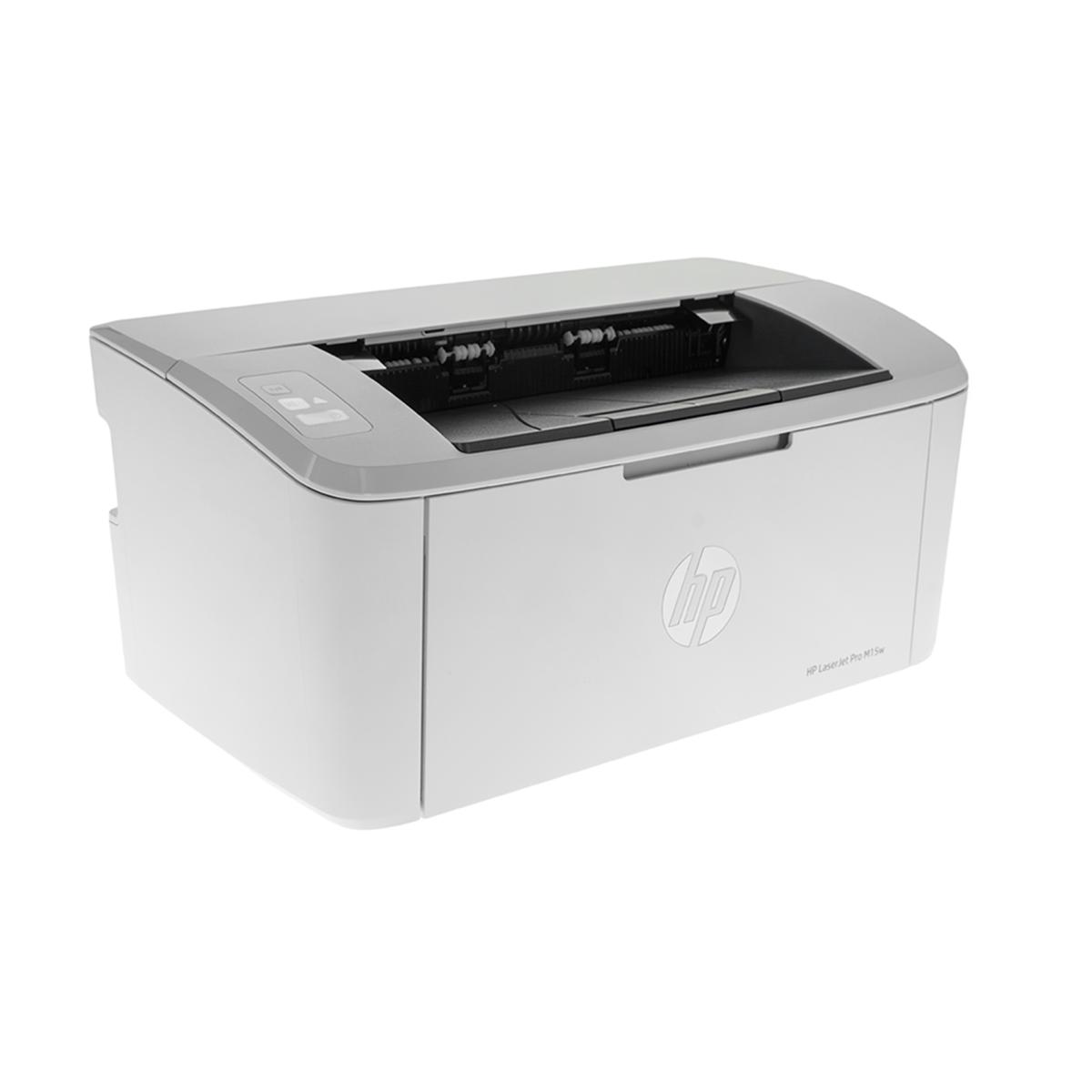 Купить Принтер Лазерный HP LaserJet Pro M15w Белый, недорого в в  интернет-магазине Кибермолл с доставкой. Фото, отзывы, описания,  характеристики Владивосток