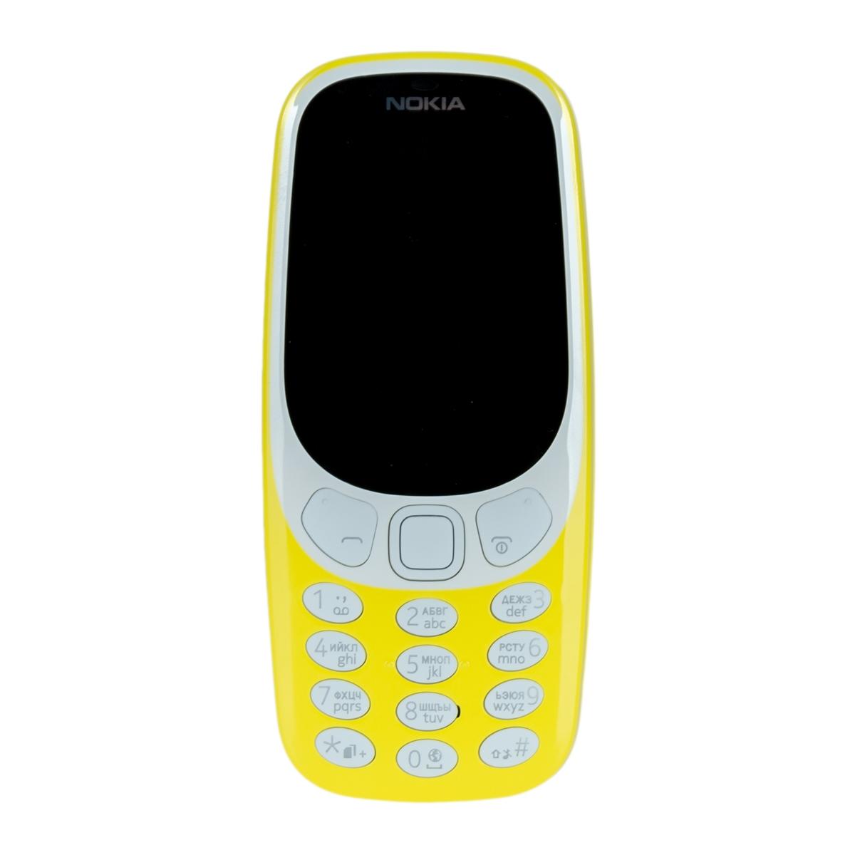 Купить Телефон мобильный Nokia 3310 DS Жёлтый, недорого в в интернет- магазине Кибермолл с доставкой. Фото, отзывы, описания, характеристики  Владивосток