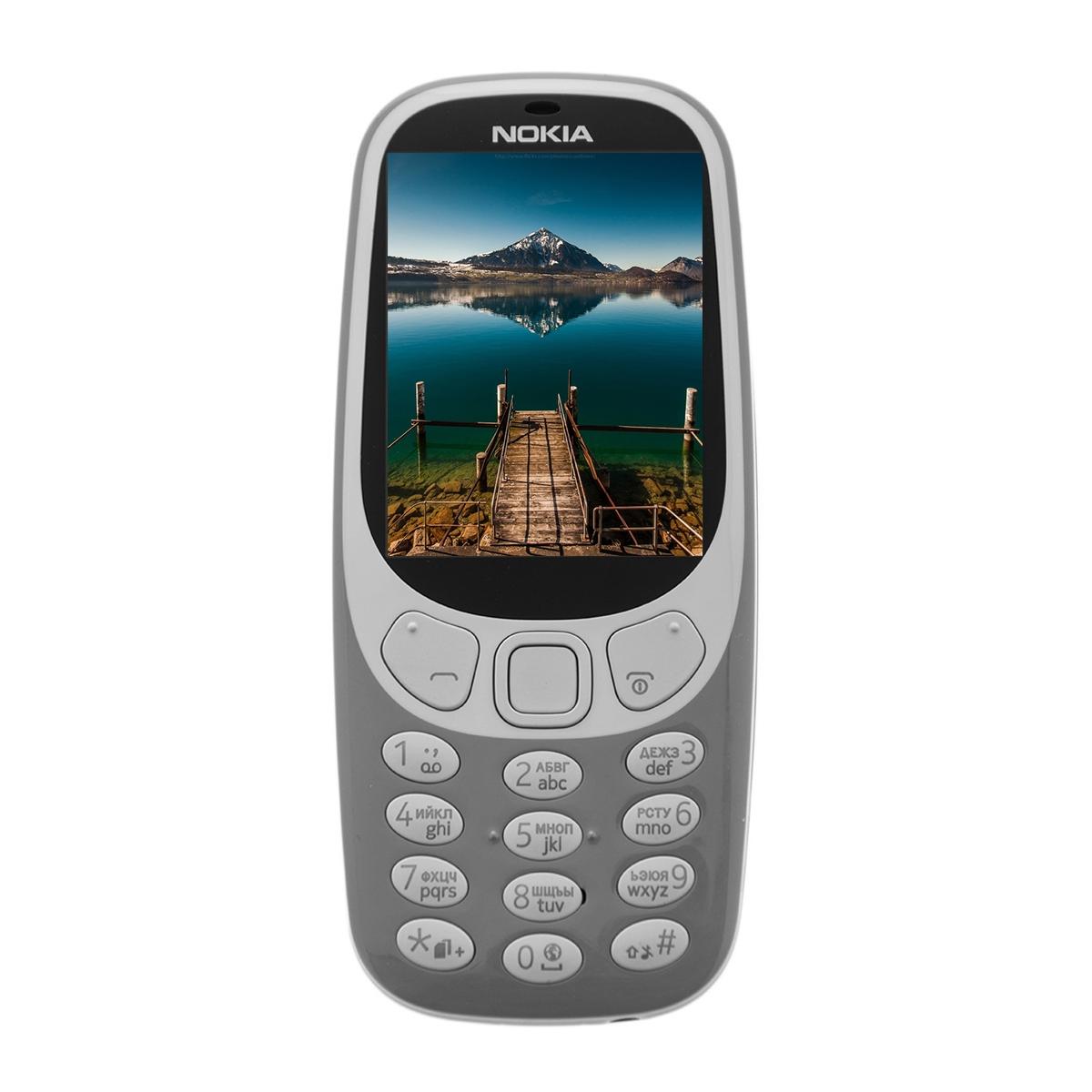 Купить Телефон мобильный Nokia 3310 DS Серый, недорого в в  интернет-магазине Кибермолл с доставкой. Фото, отзывы, описания,  характеристики Владивосток