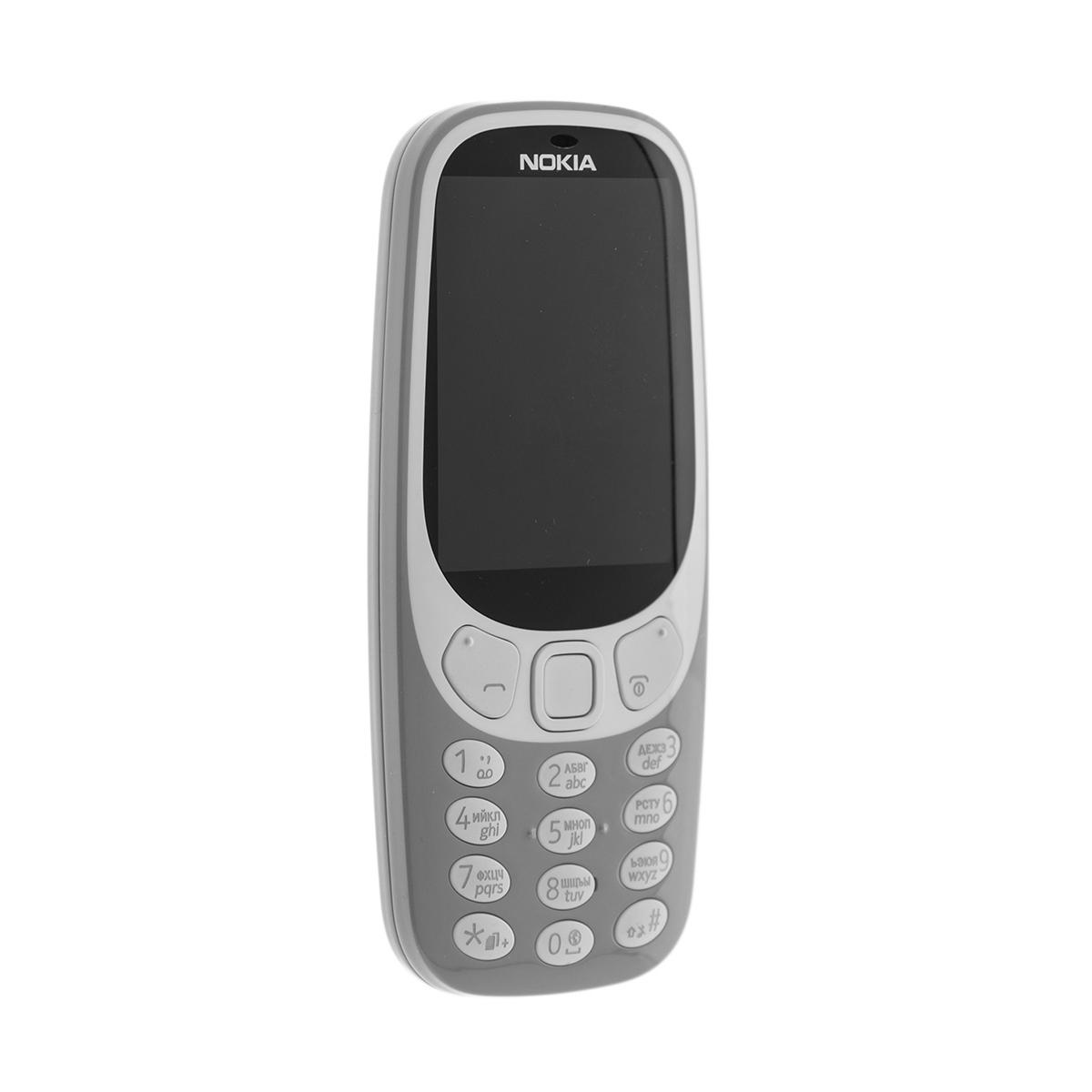 Купить Телефон мобильный Nokia 3310 DS Серый, недорого в в  интернет-магазине Кибермолл с доставкой. Фото, отзывы, описания,  характеристики Владивосток