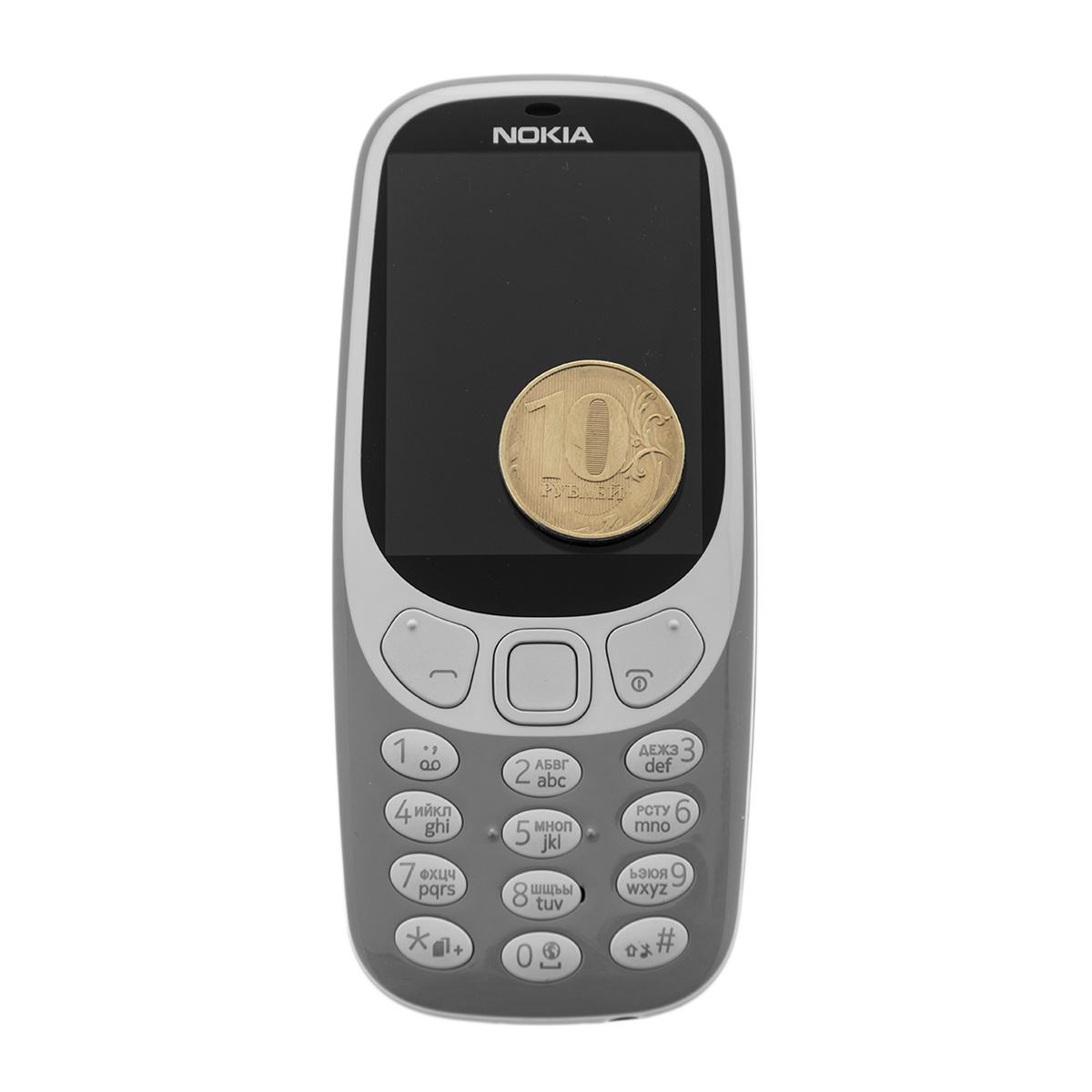 Купить Телефон мобильный Nokia 3310 DS Серый, недорого в в  интернет-магазине Кибермолл с доставкой. Фото, отзывы, описания,  характеристики Владивосток