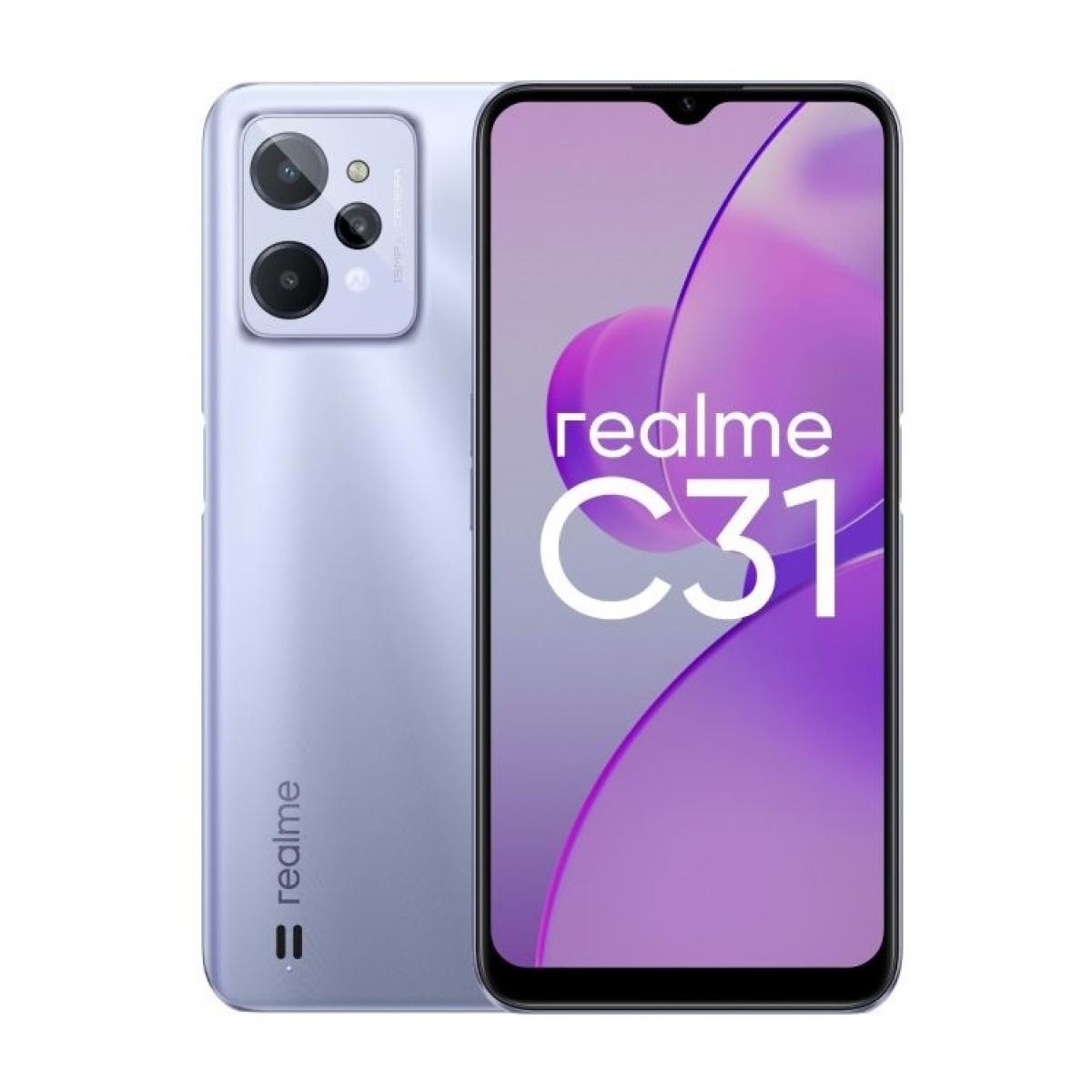 Купить Смартфон Realme C31 32Gb Серебристый, недорого в в интернет-магазине  Кибермолл с доставкой. Фото, отзывы, описания, характеристики Владивосток