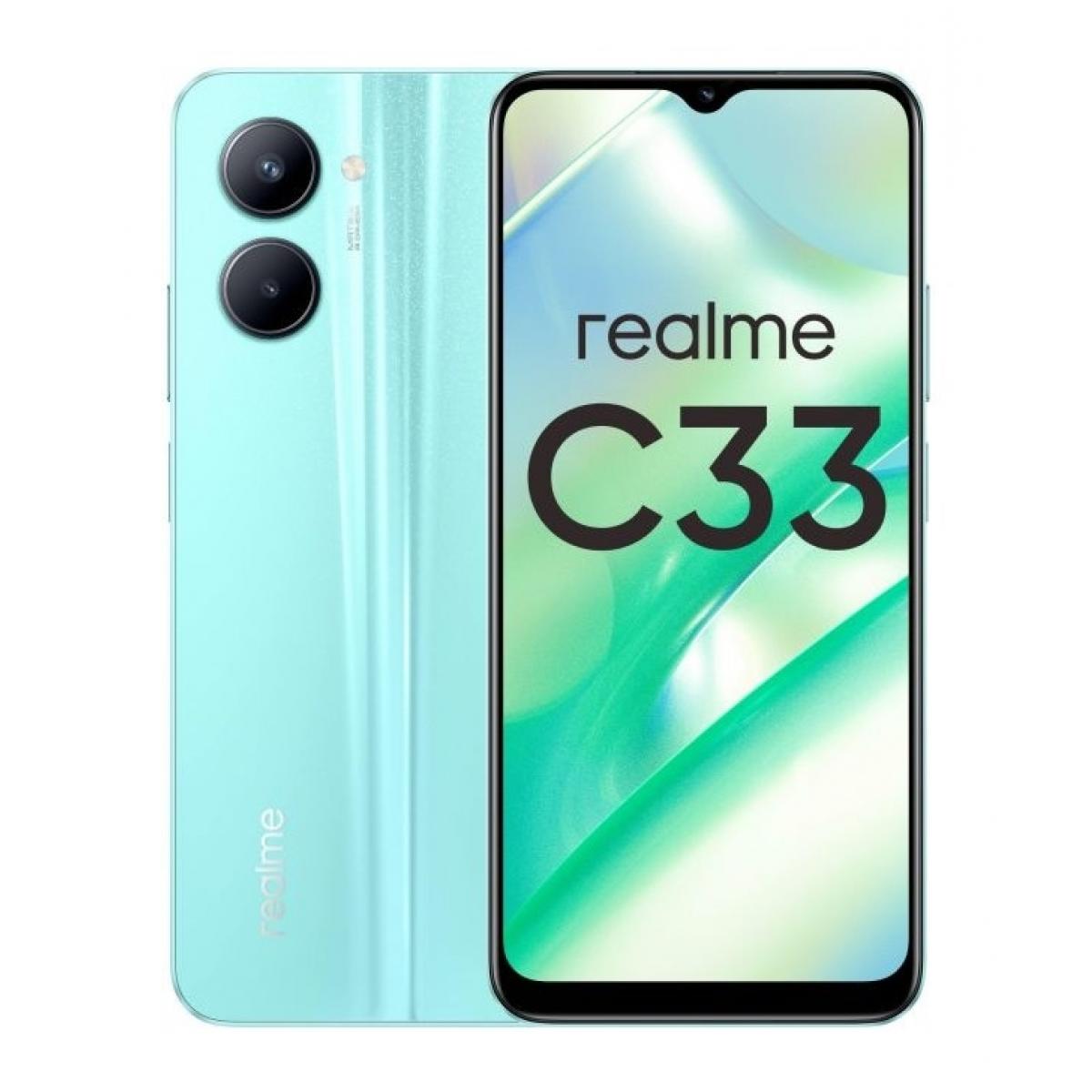 Купить Смартфон Realme C33 128Gb Синий, недорого в в интернет-магазине  Кибермолл с доставкой. Фото, отзывы, описания, характеристики Владивосток