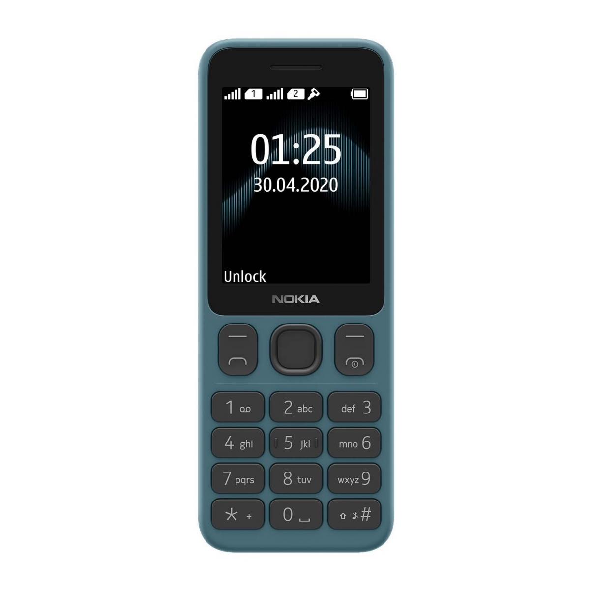 Купить Сотовый телефон Nokia 125 DS Синий, недорого в в интернет-магазине  Кибермолл с доставкой. Фото, отзывы, описания, характеристики Владивосток