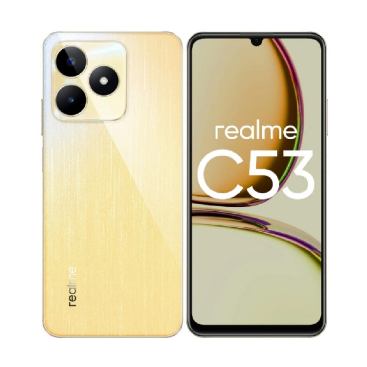 Купить Смартфон Realme C53 6/128Gb Золотой, недорого в в интернет-магазине  Кибермолл с доставкой. Фото, отзывы, описания, характеристики Владивосток