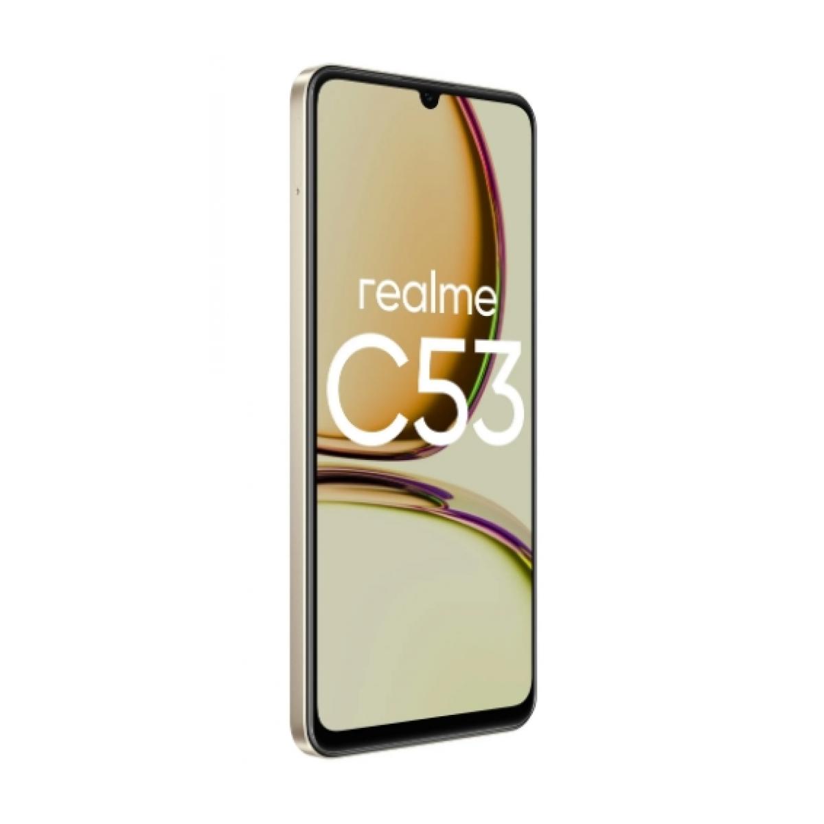 Купить Смартфон Realme C53 6/128Gb Золотой, недорого в в интернет-магазине  Кибермолл с доставкой. Фото, отзывы, описания, характеристики Владивосток