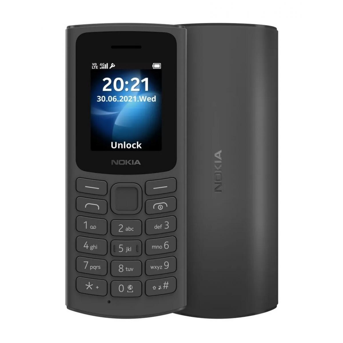 Купить Сотовый телефон Nokia 105 TA-1569 SS Чёрный, недорого в в  интернет-магазине Кибермолл с доставкой. Фото, отзывы, описания,  характеристики Владивосток