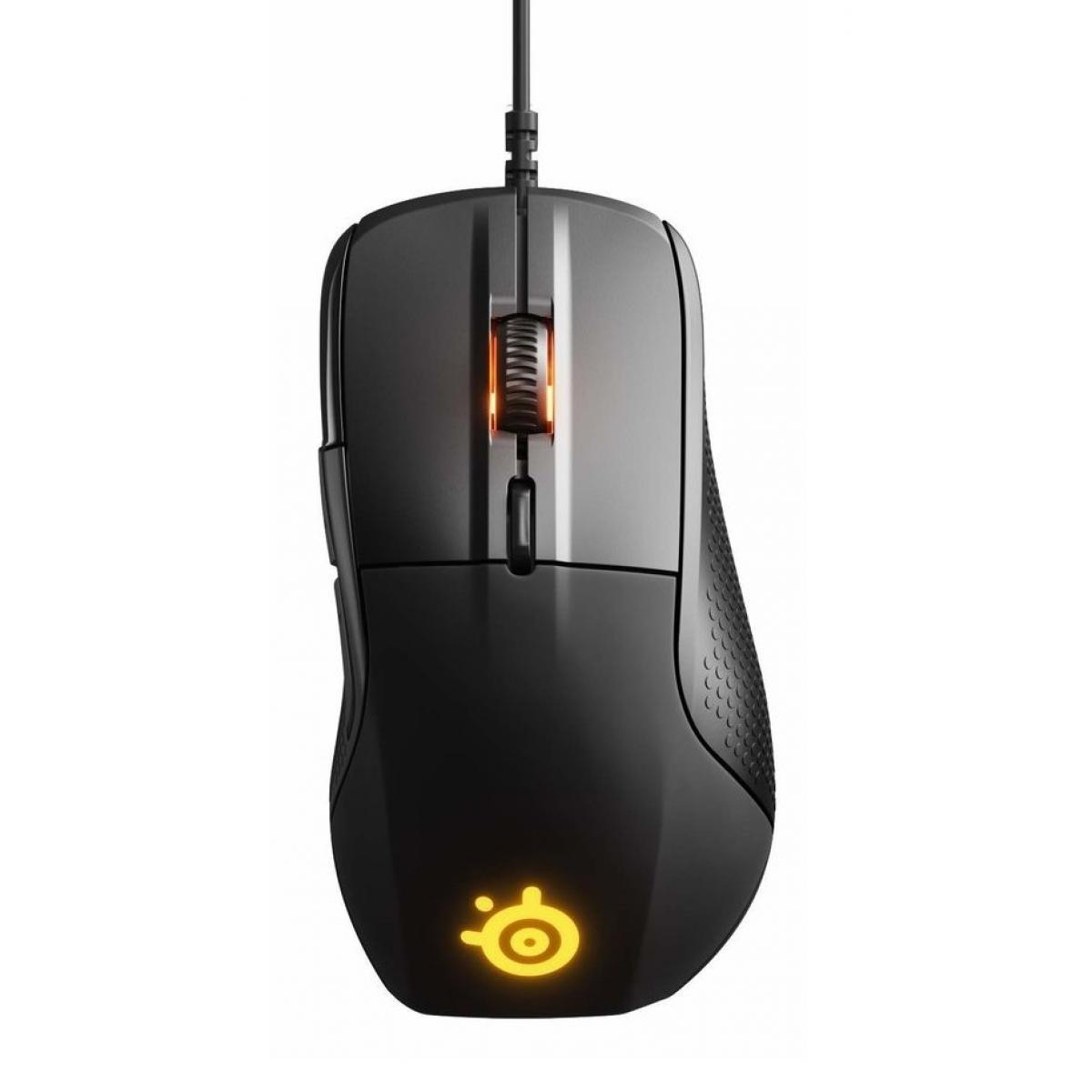 Купить Мышь игровая Steelseries Rival 710 Чёрный, недорого в в  интернет-магазине Кибермолл с доставкой. Фото, отзывы, описания,  характеристики Владивосток