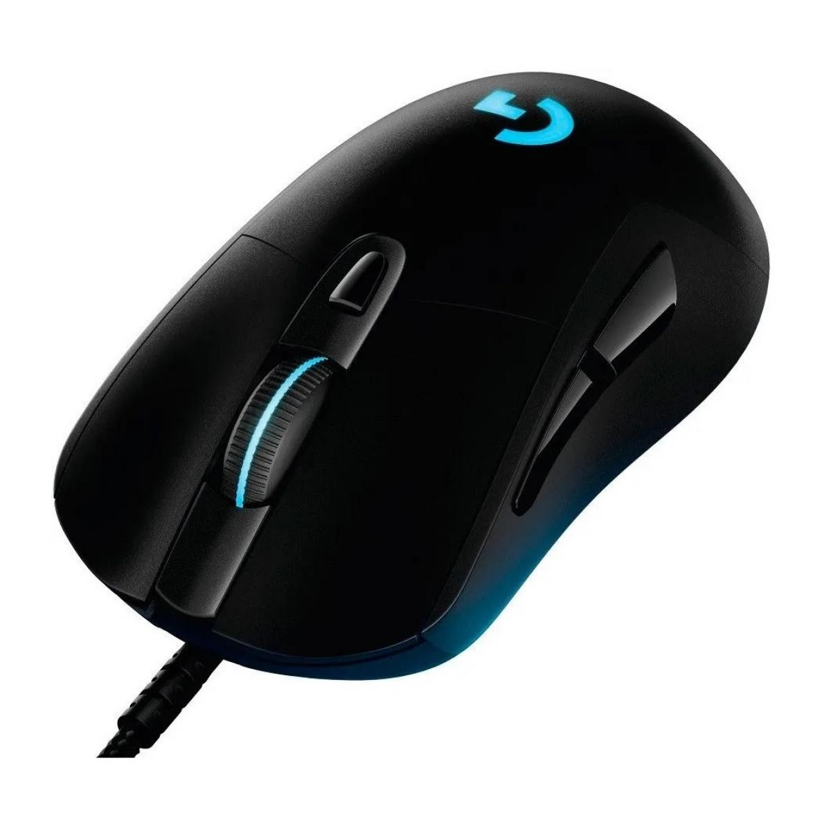 Купить Мышь проводная Logitech G403, BLACK (910-005636) Чёрный, недорого в  в интернет-магазине Кибермолл с доставкой. Фото, отзывы, описания,  характеристики Владивосток