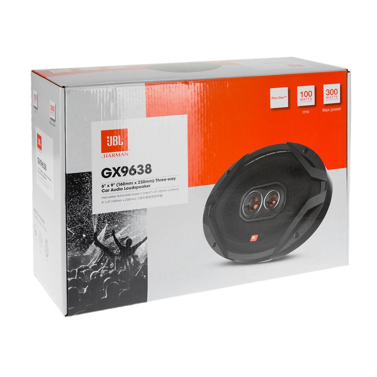 Купить Автомобильная акустика JBL GX9638 16х23 см Чёрный, недорого в в  интернет-магазине Кибермолл с доставкой. Фото, отзывы, описания,  характеристики Владивосток