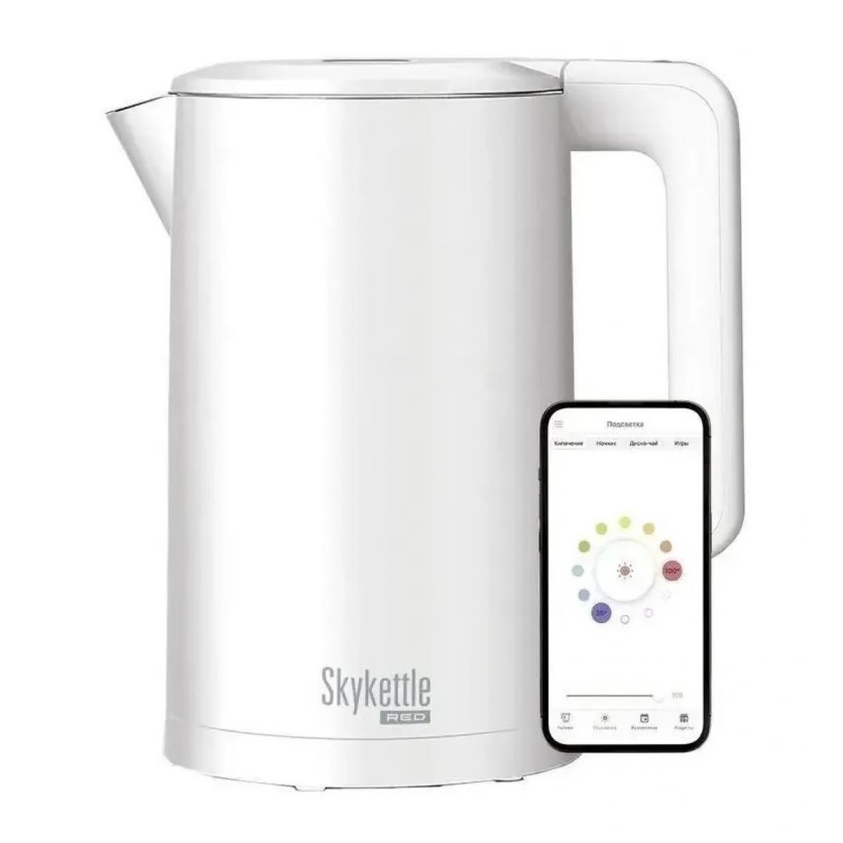 Купить Чайник металлический Red solution SkyKettle RK-M216S Белый, недорого  в в интернет-магазине Кибермолл с доставкой. Фото, отзывы, описания,  характеристики Владивосток