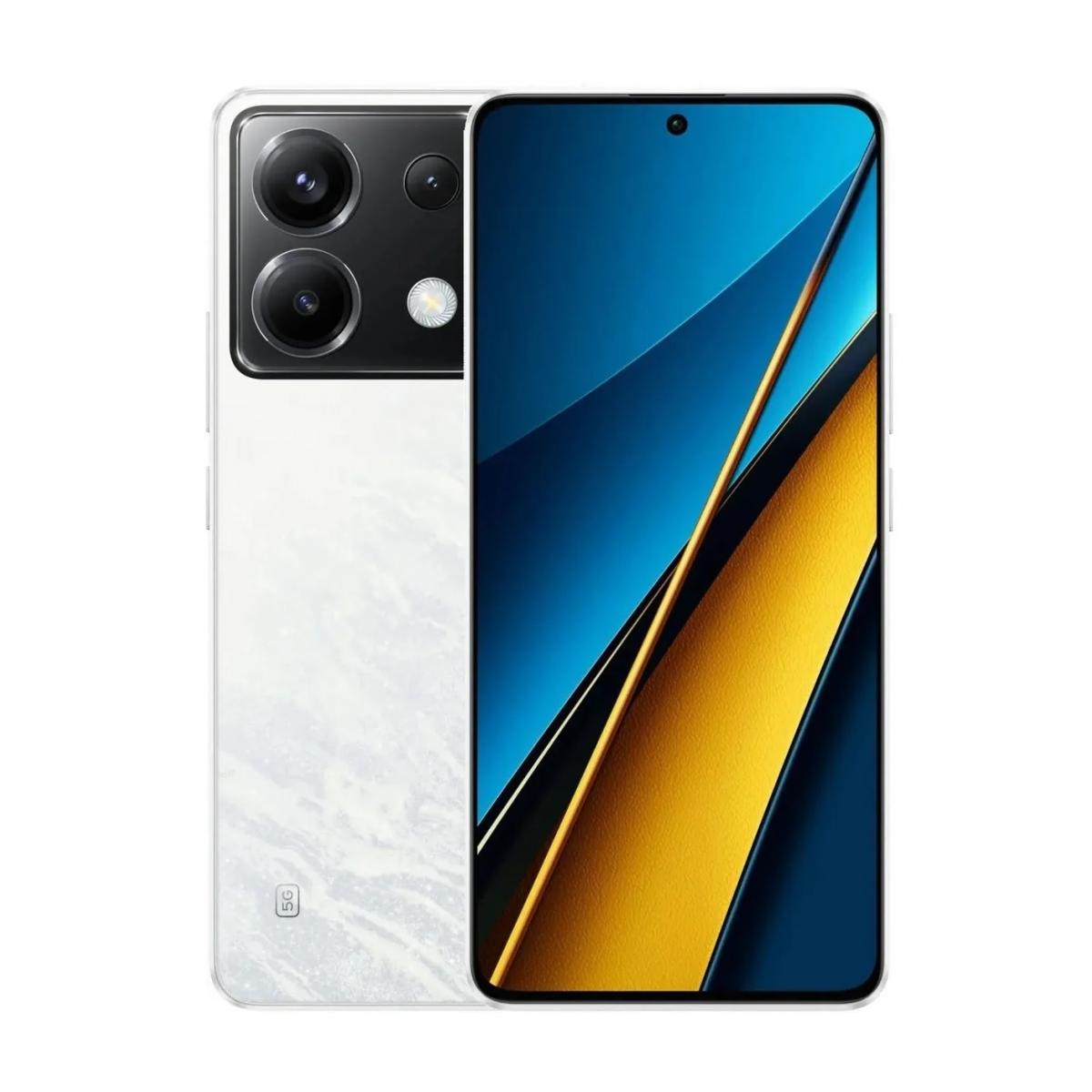 Купить Смартфон Xiaomi POCO X6 5G 12/256GB Белый, недорого в в  интернет-магазине Кибермолл с доставкой. Фото, отзывы, описания,  характеристики Владивосток