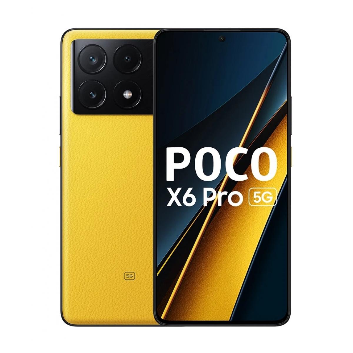 Купить Смартфон Xiaomi POCO X6 Pro 5G 12/512GB Жёлтый, недорого в в  интернет-магазине Кибермолл с доставкой. Фото, отзывы, описания,  характеристики Владивосток