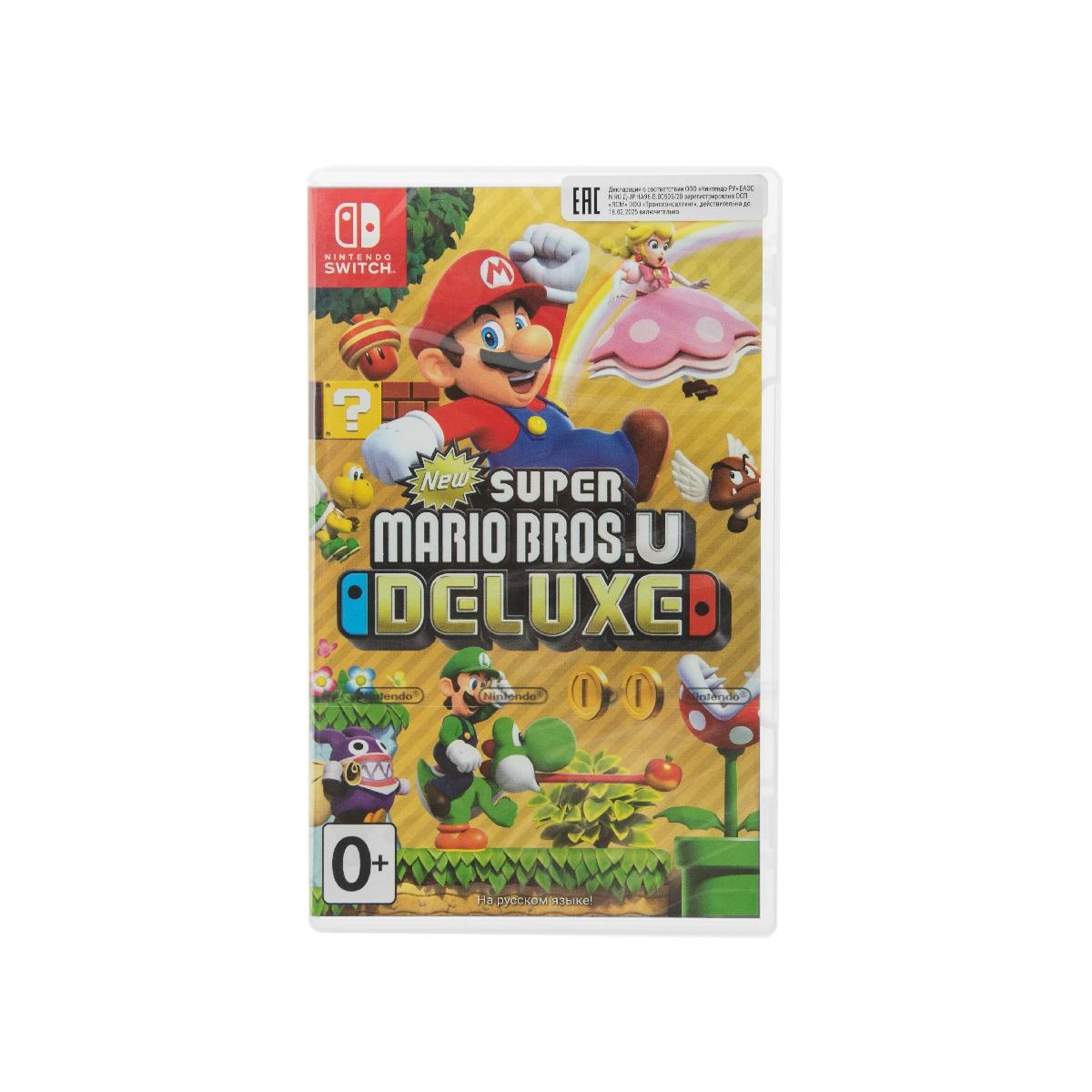 Купить Игра для Nintendo Switch New Super Mario Bros U Deluxe, недорого в в  интернет-магазине Кибермолл с доставкой. Фото, отзывы, описания,  характеристики Владивосток